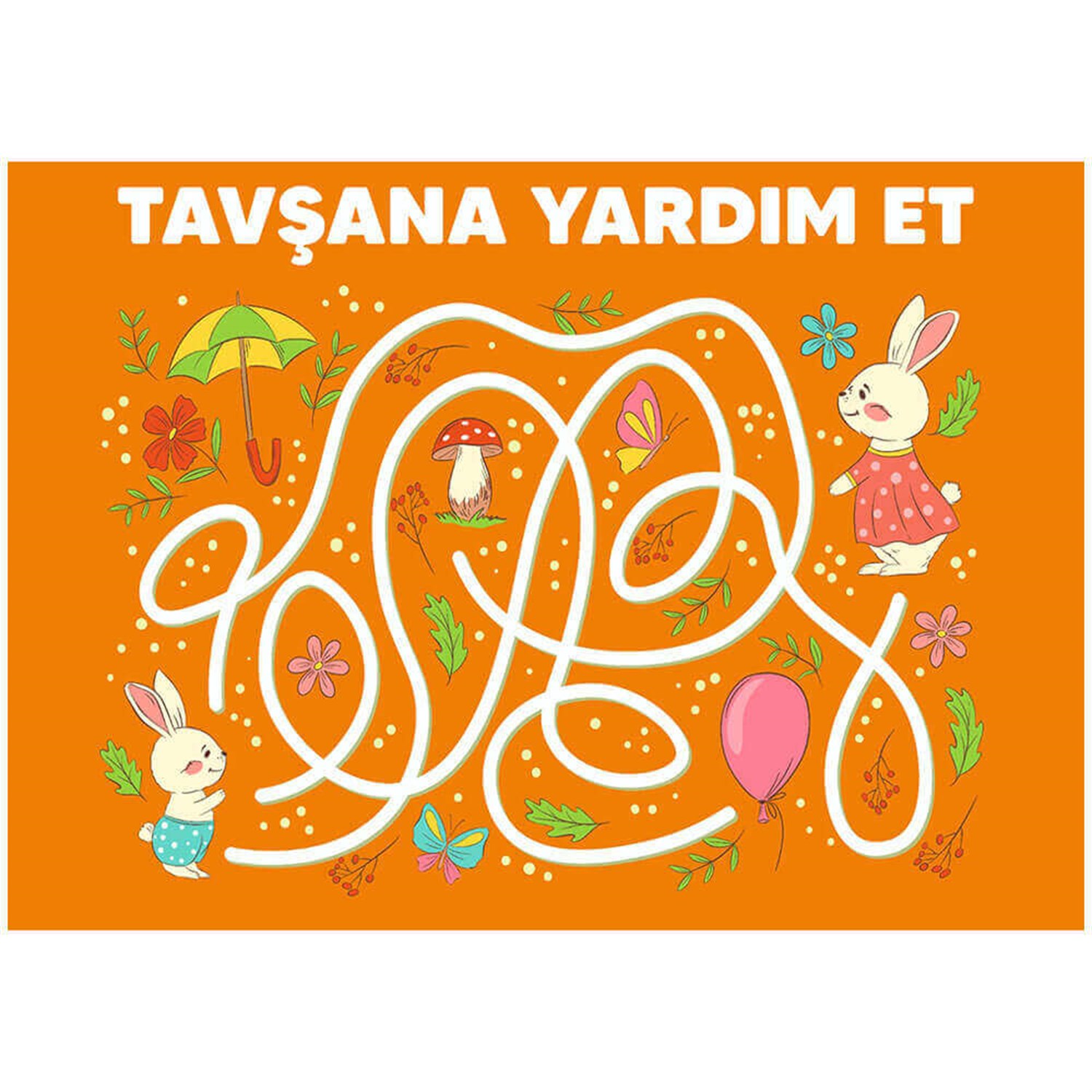 Tavşana Yardım Et çizerek oyna