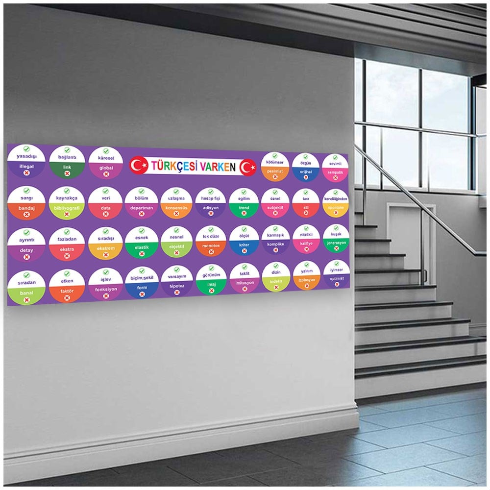 trkafis-1Türkçesi Varken Ders AfişiTürkçe AfişleriOkularenkkat