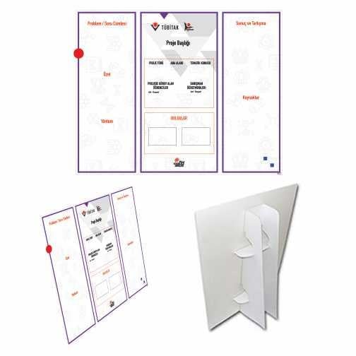 tspg001Bilim Fuarı Sunum Panosu ve Poster Ayağı( 80x100) (Yaz-Sil)Bilim Fuarı Sunum Panosu - Hatıra ÇerçevesiOkularenkkat