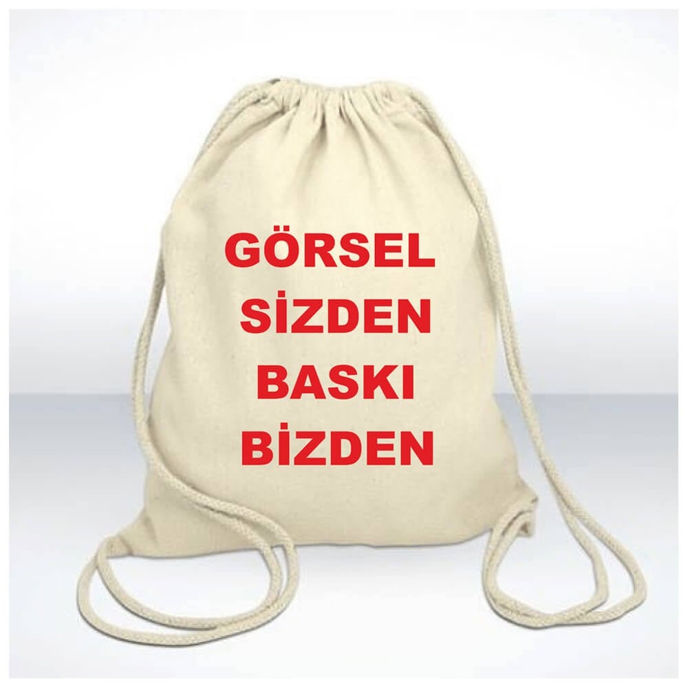 Tübitak Bilim Fuarı Baskılı Bez Sırt Çantası