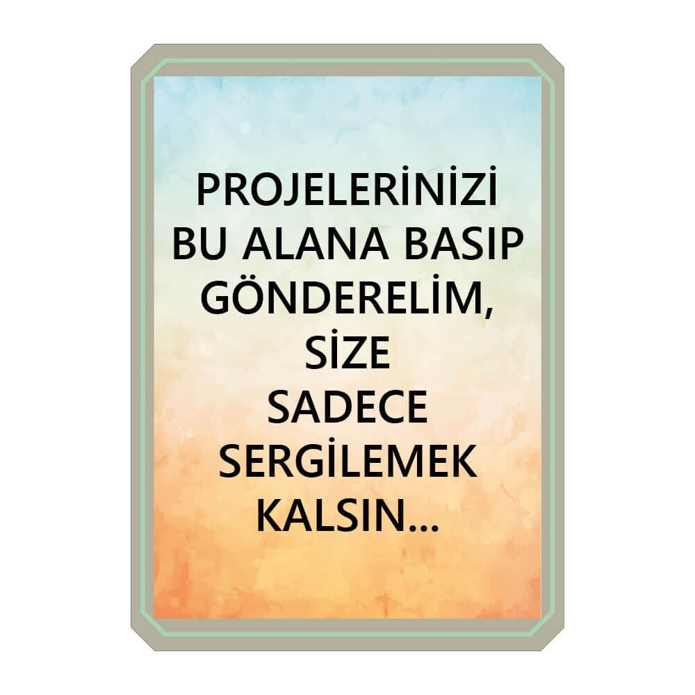 Tübitak Bilim Fuarı Sunum Afişi