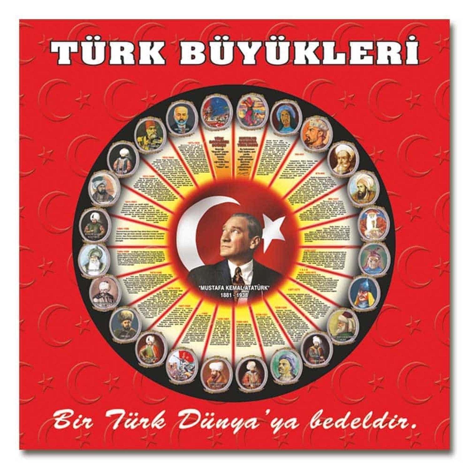 Türk Büyükleri Afişi okularenkkat