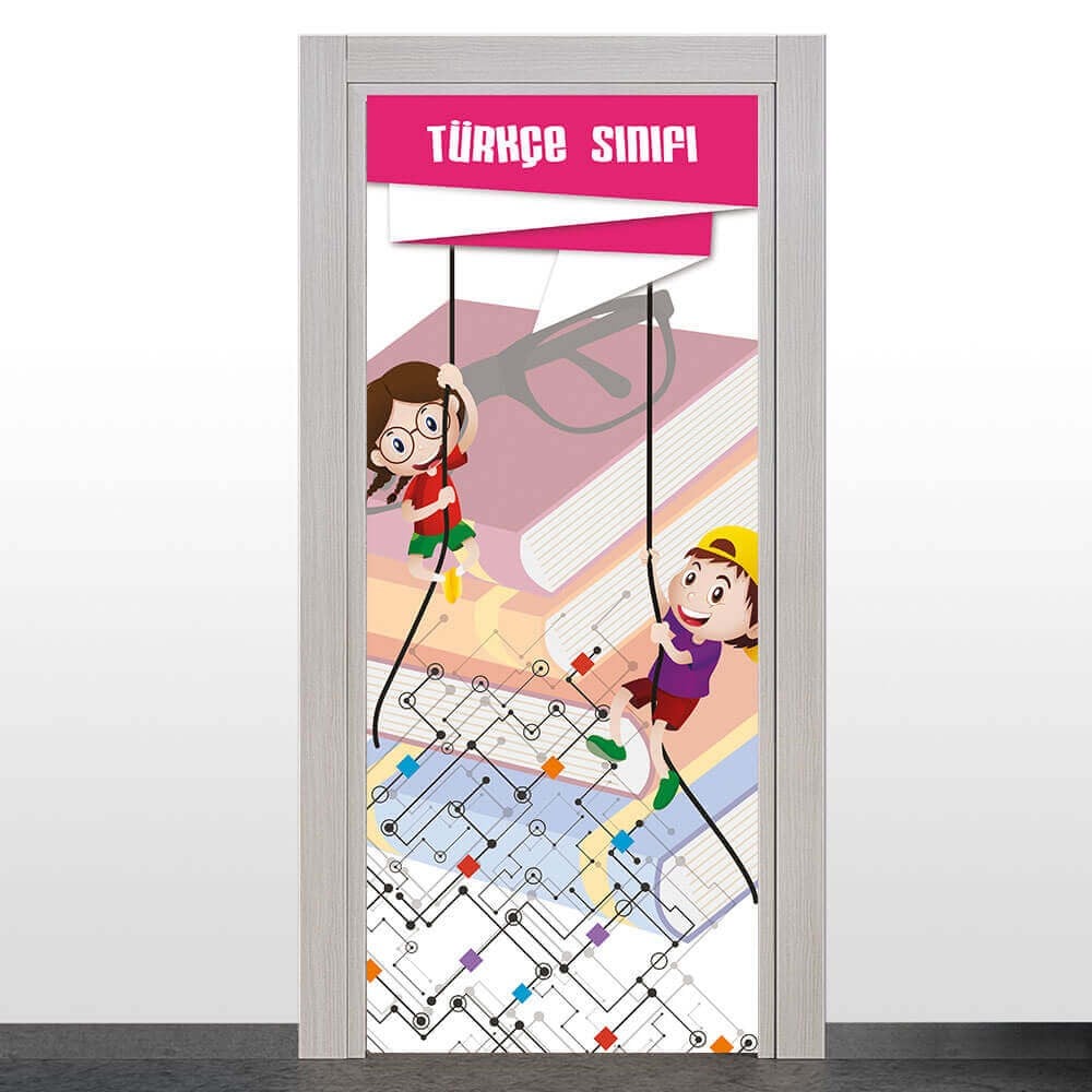 Türkçe Sınıfı Kapı Giydirme