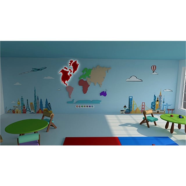 Ülkeler Temalı Anasınıfı Tasarımı