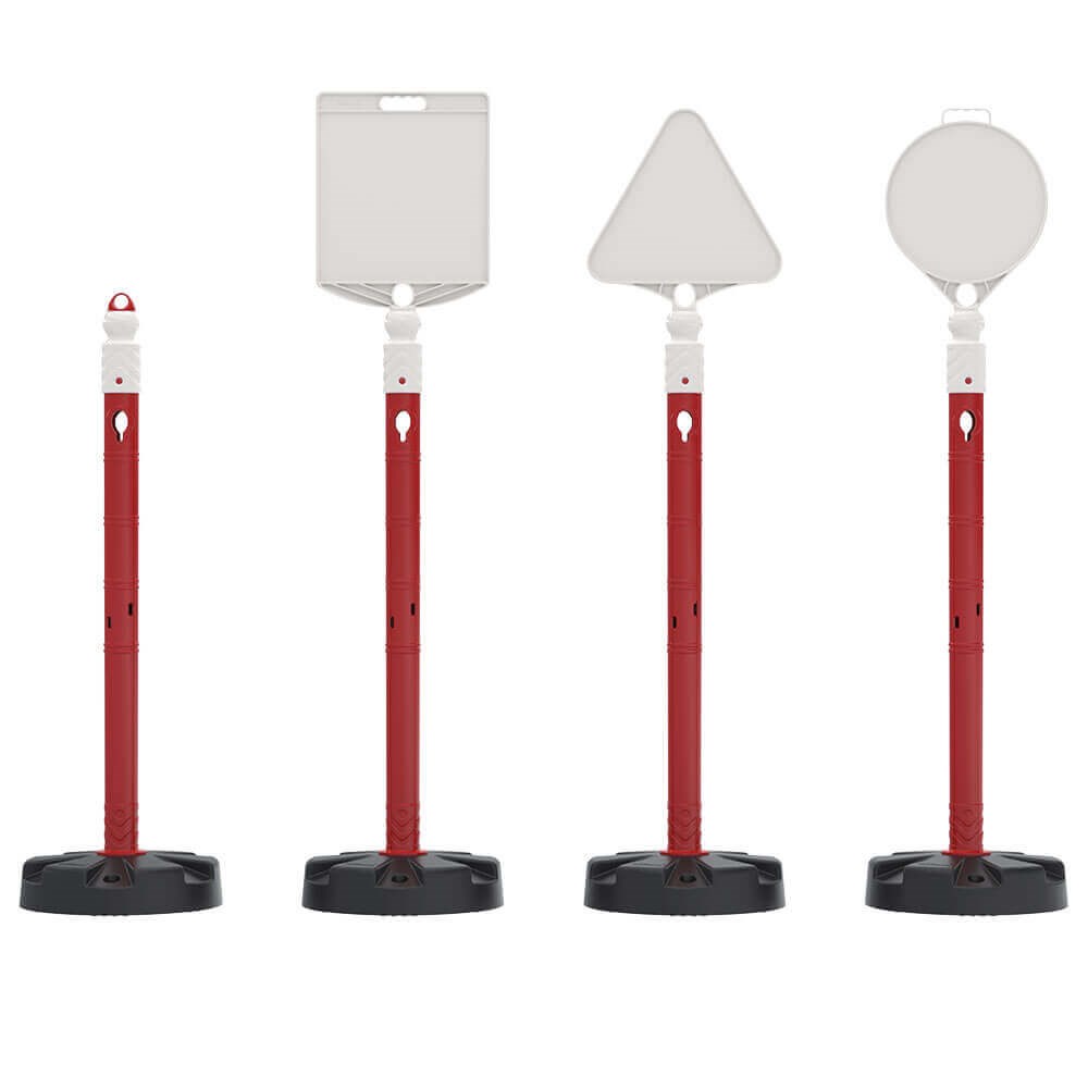 Uyarı Dikmesi Ppc - 63 cm - Reflektifsiz 