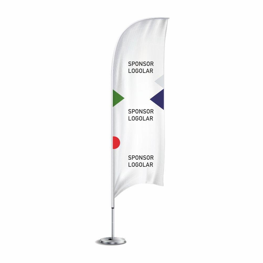 yb001Bilim Fuarı Yelken BayrakKırlangıç Bayrak - Yelken BayrakOkularenkkat