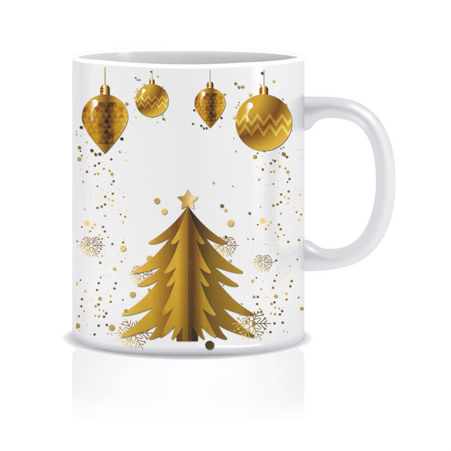 Yeni Yıl Baskılı Bardak