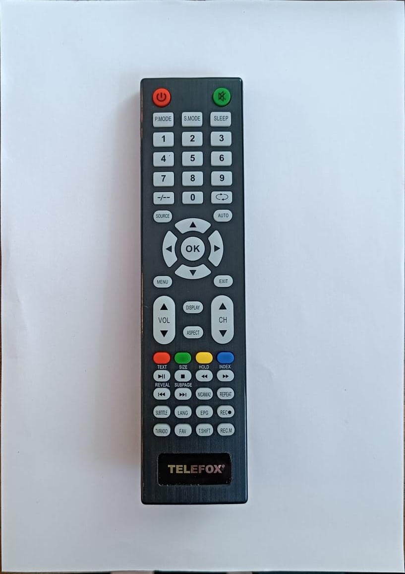AWOX TV YEDEK PARÇATELEFOX 32TD3200 UZAKTAN KUMANDA
