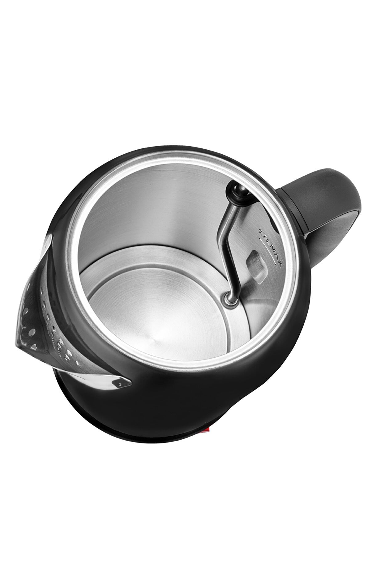 Çay MakinesiFresco 2'si 1 Arada Siyah Paslanmaz Çelik Çay Makinesi & Su Isıtıcı Kettle
