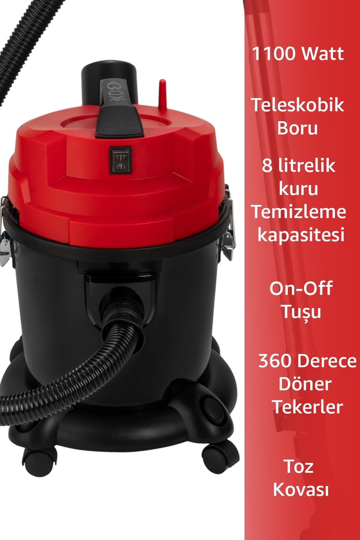 SüpürgeNeto VC20 Küre Süpürge Kırmızı