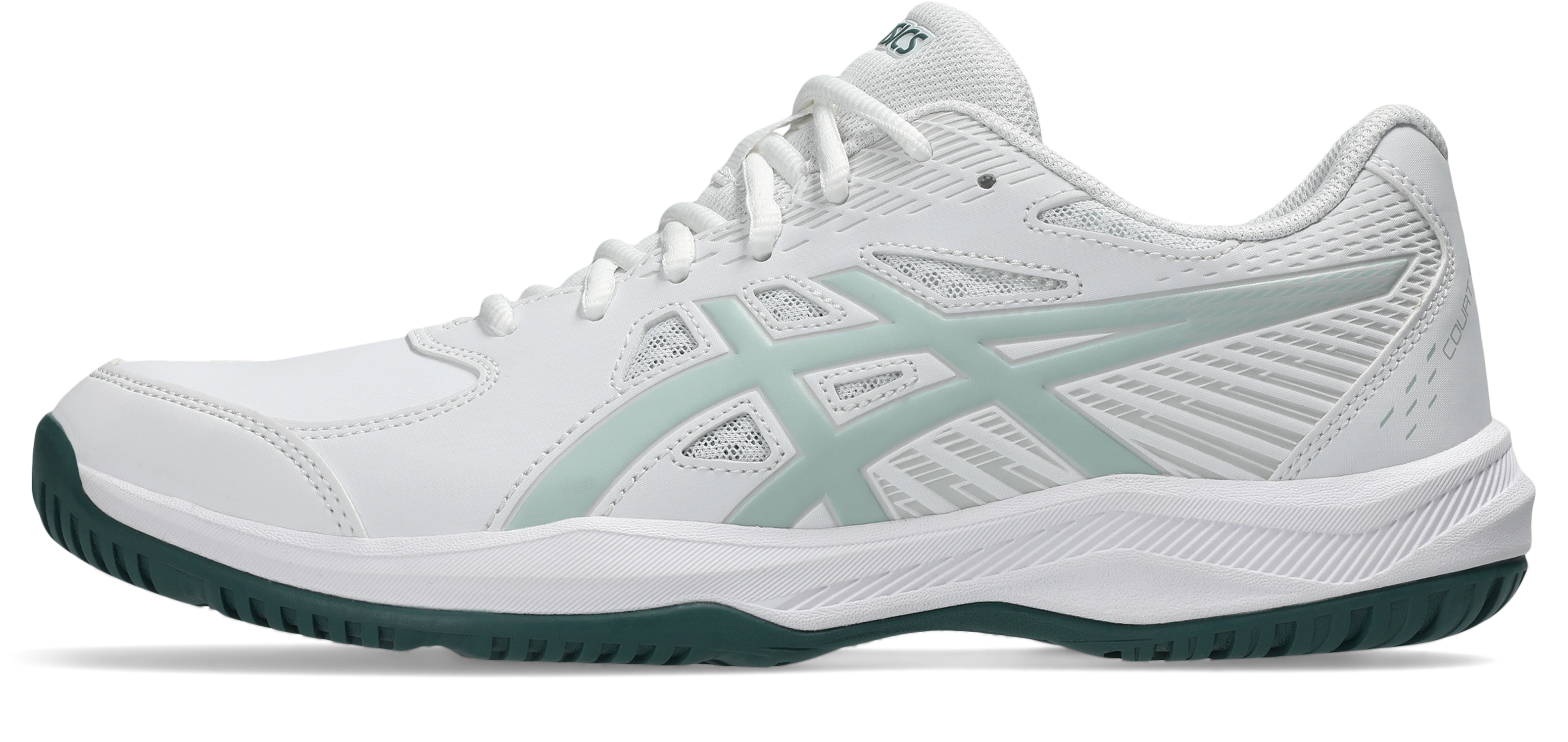 Asics White Cold Moss Asics 4 COURT SLIDE