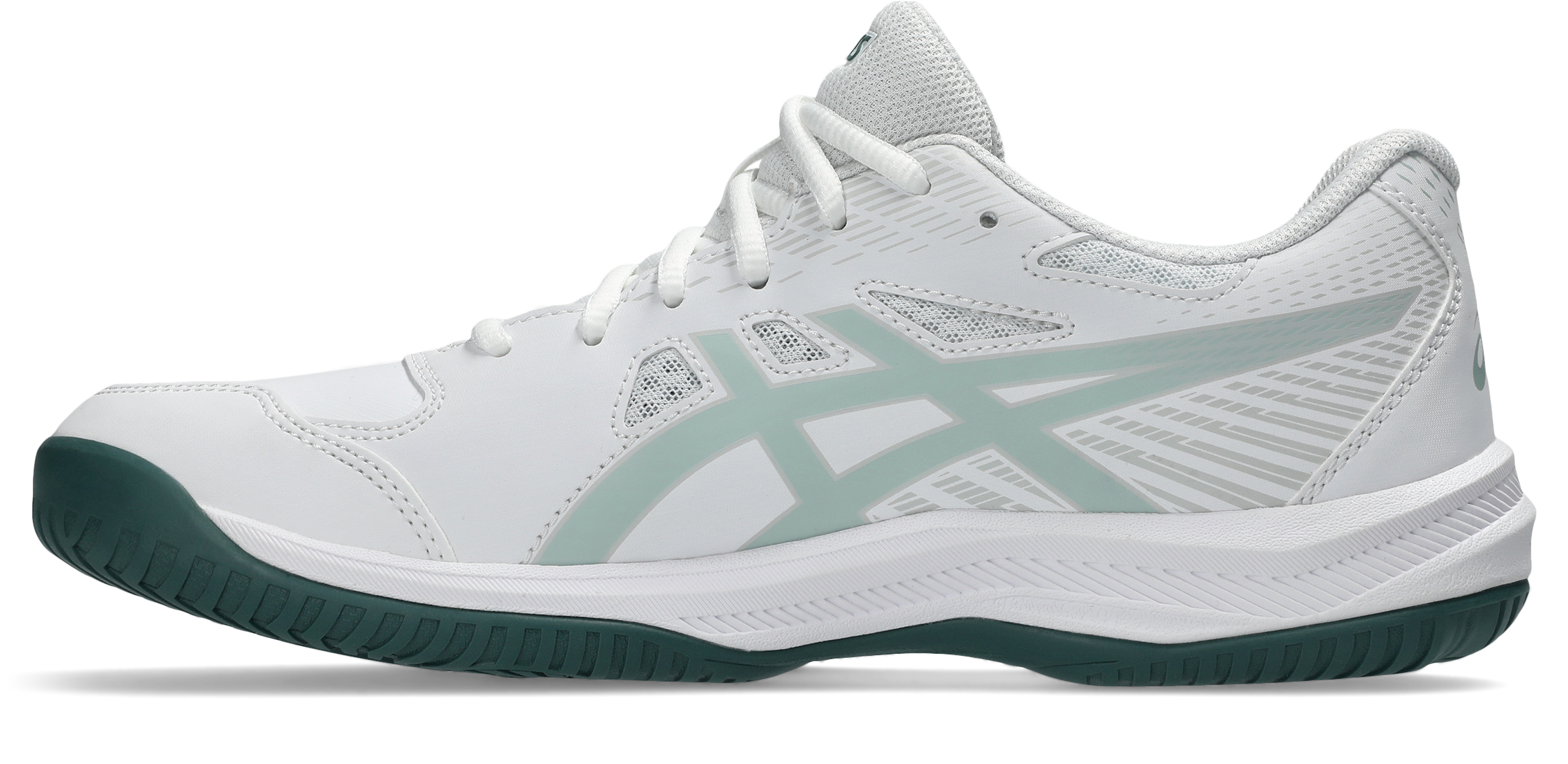 Asics White Cold Moss Asics 4 COURT SLIDE