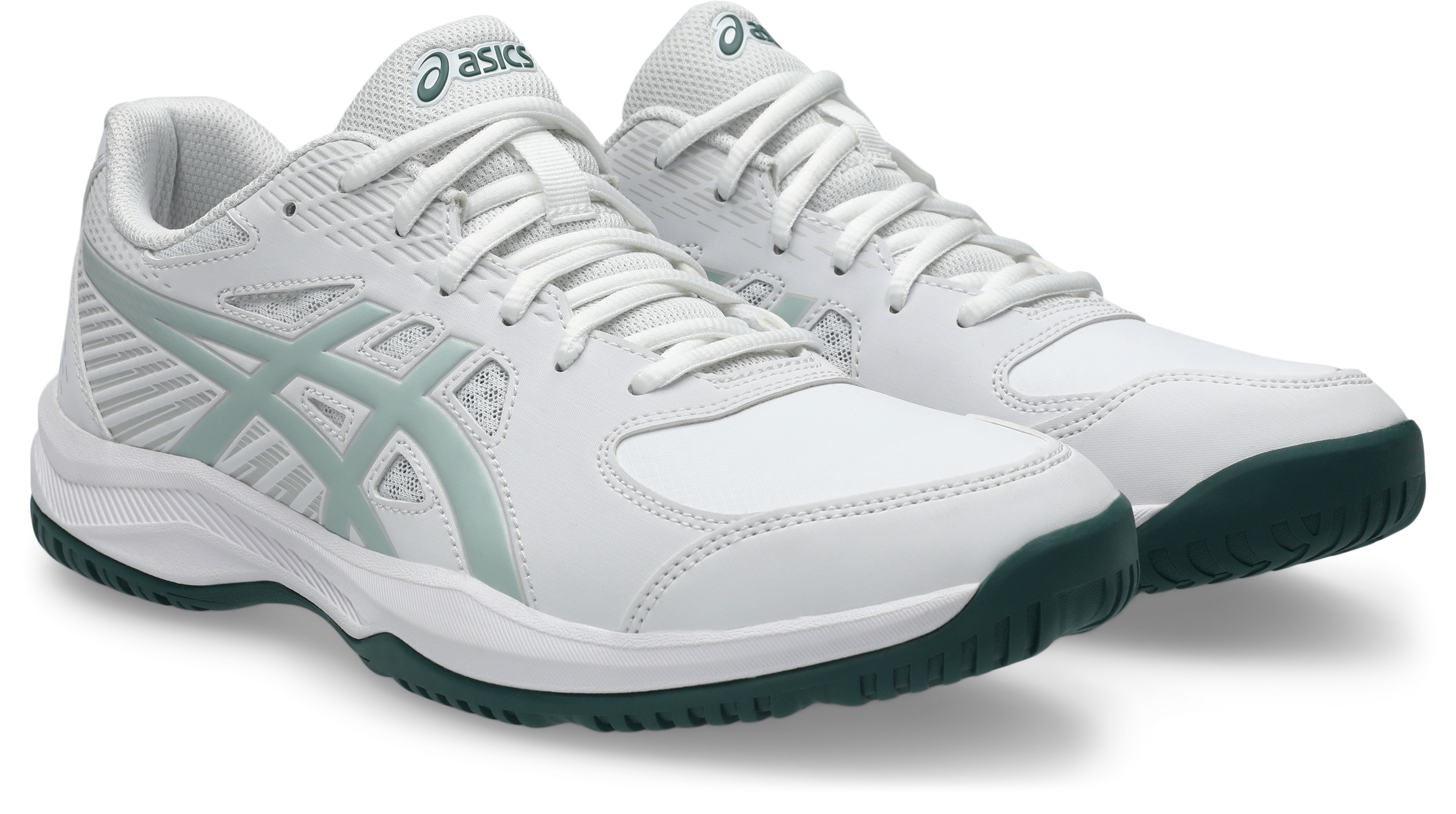 Asics White Cold Moss Asics 4 COURT SLIDE