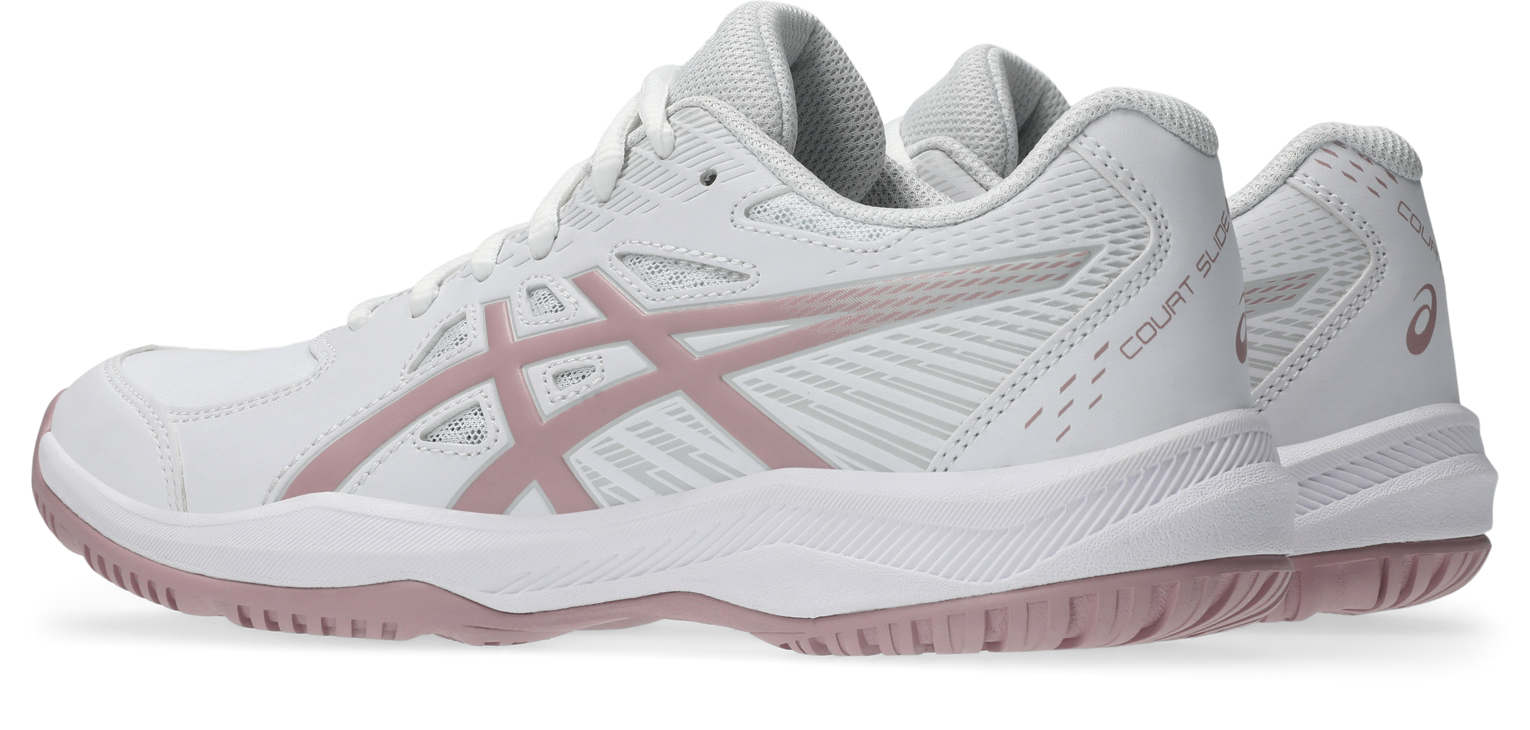 Asics Whıte Morganıte Asics 4 COURT SLIDE