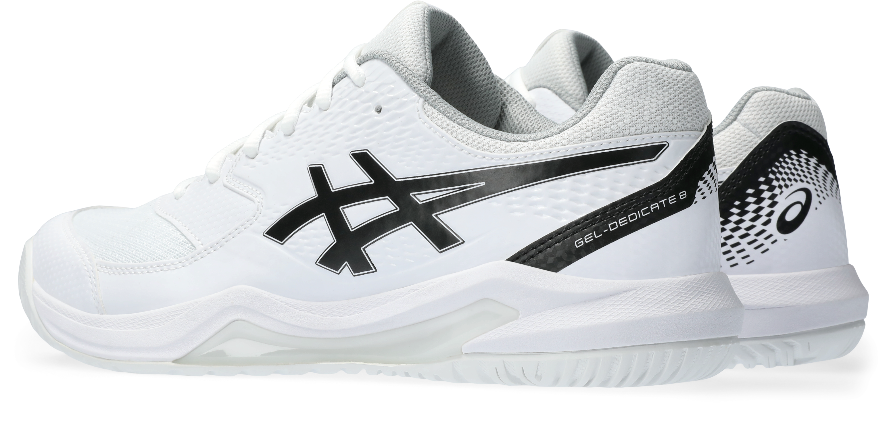 Asics Whıte Black Asics Gel Dedicate GEL-DEDICATE 8