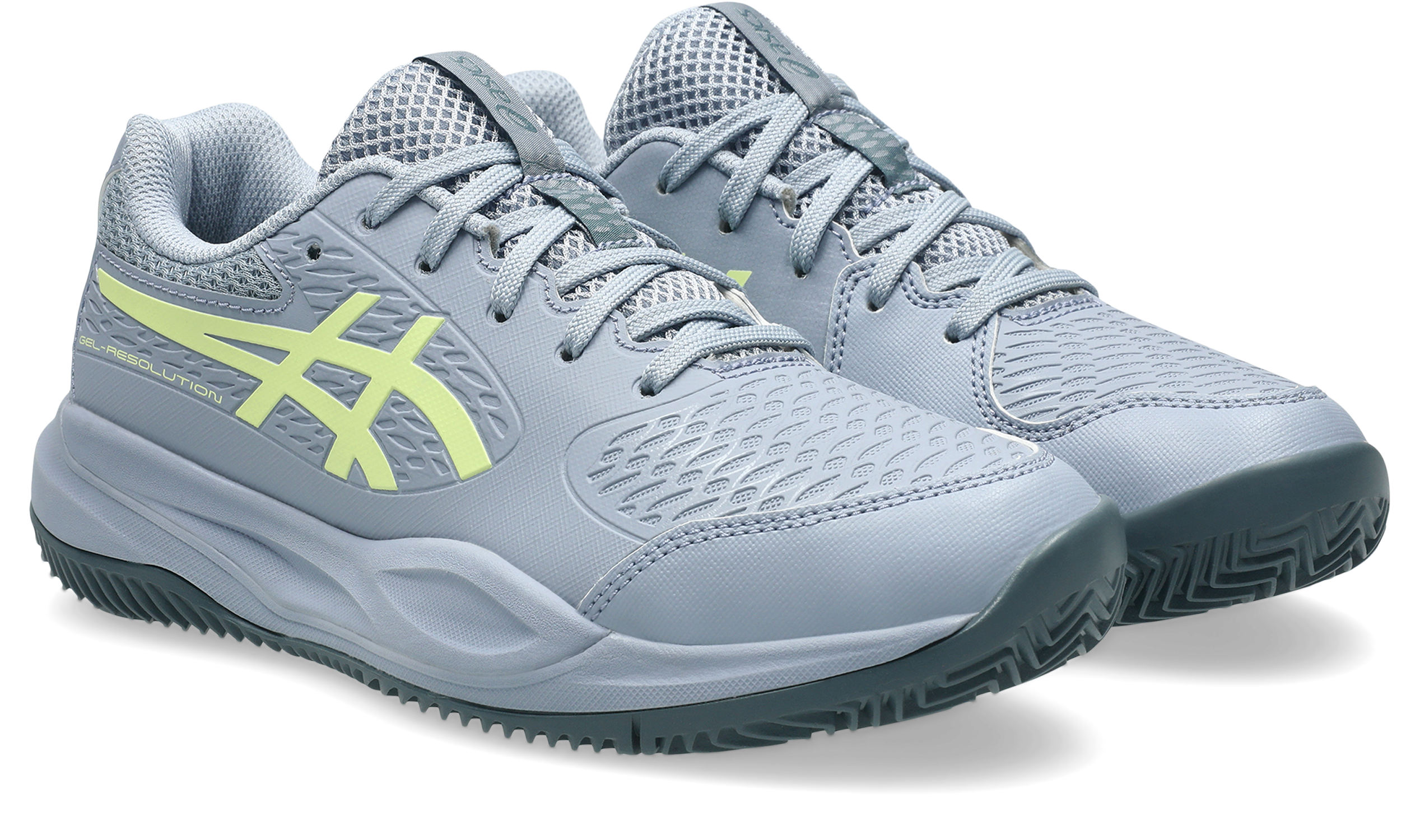 Asics Gri Blue Pıstachıo Asics Gel Resolution GEL-RESOLUTION X GS CLAY