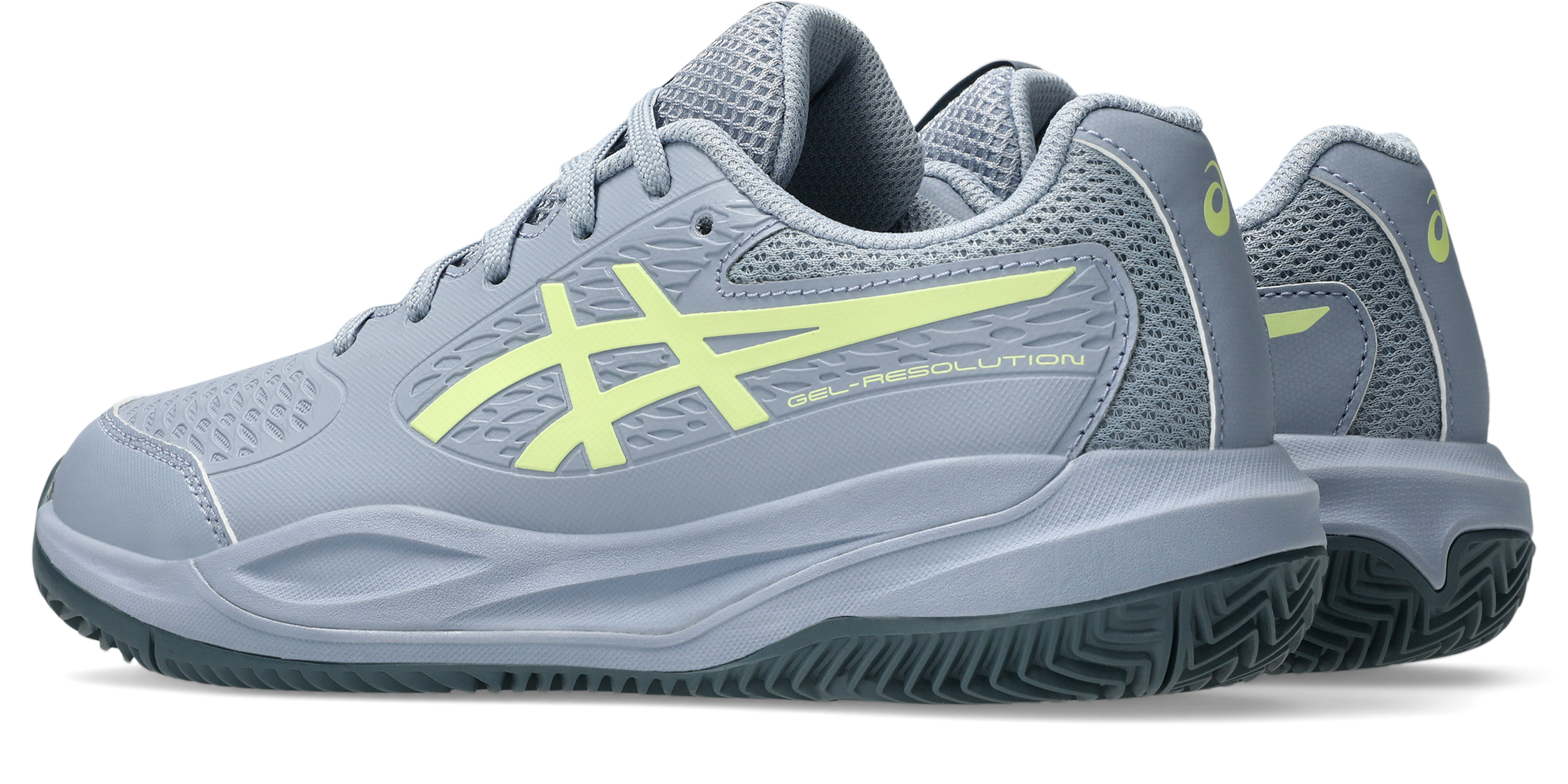 Asics Gri Blue Pıstachıo Asics Gel Resolution GEL-RESOLUTION X GS CLAY