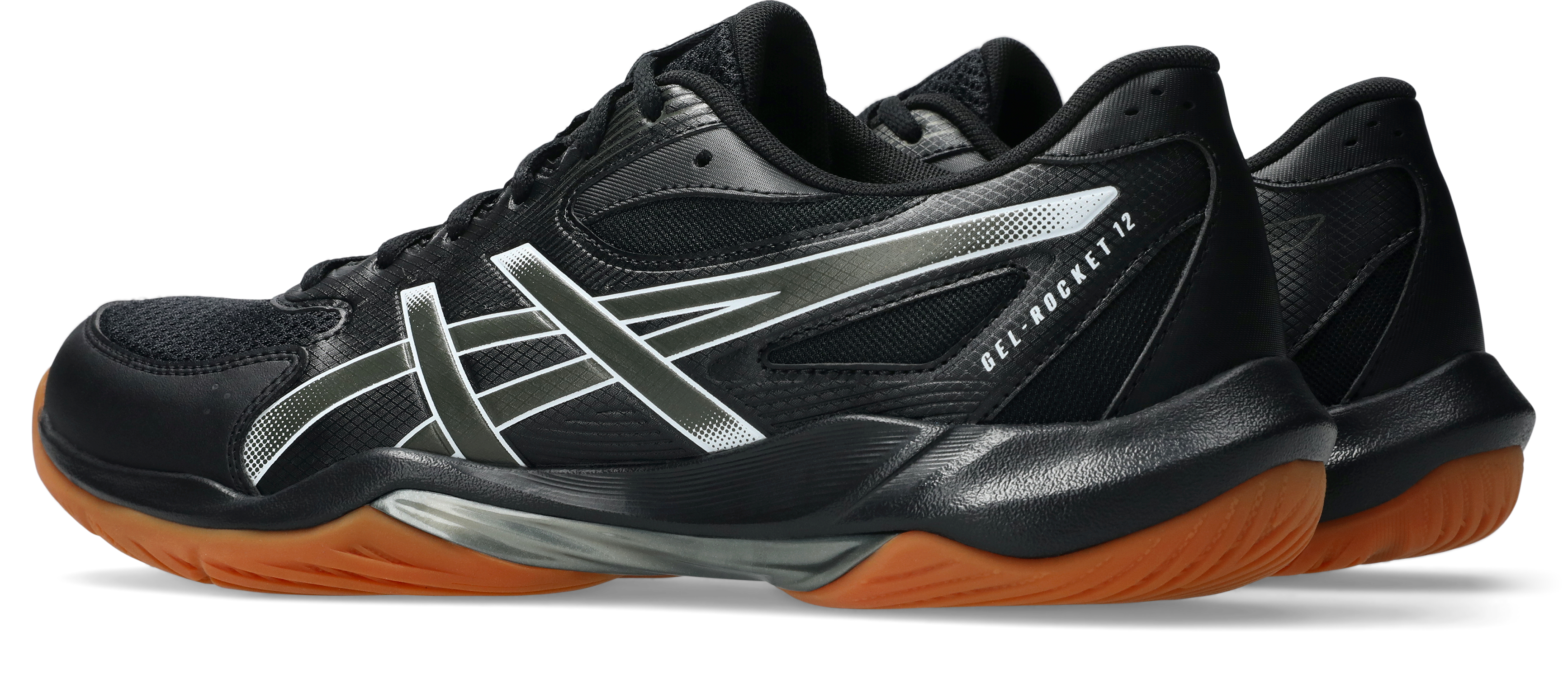 Asics Black Gunmetal Asics Gel Rocket GEL-ROCKET 12