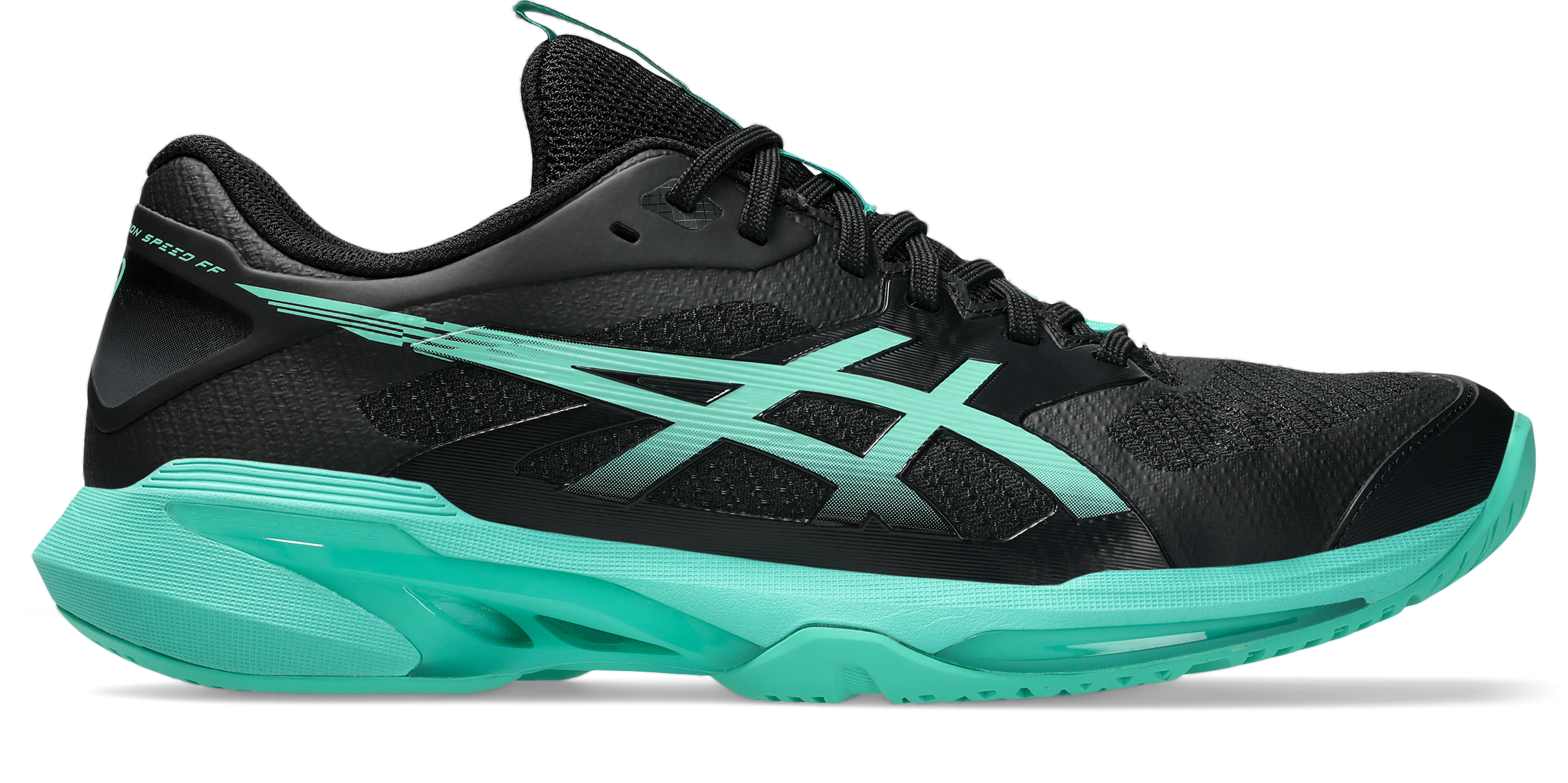 Asics Black Aurora Yeşil Asics Solution Speed FF 4