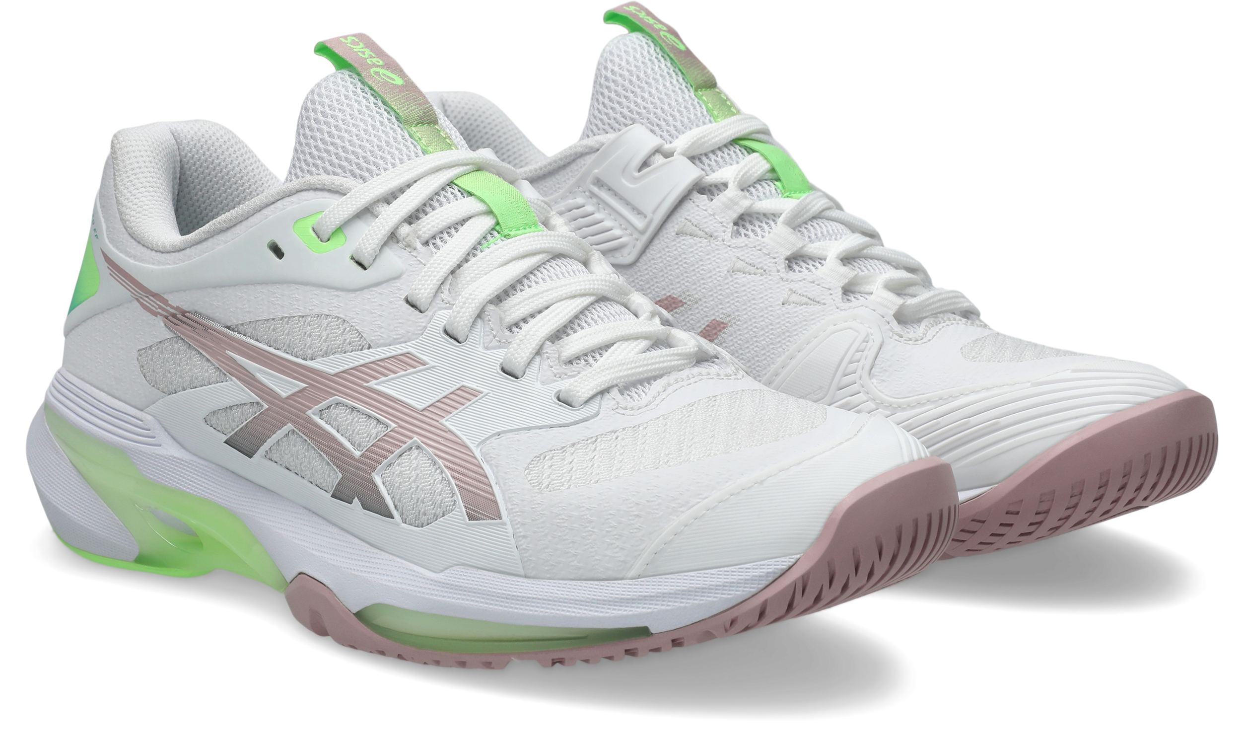 Asics Whıte Morganıte Asics Solution Speed FF 4