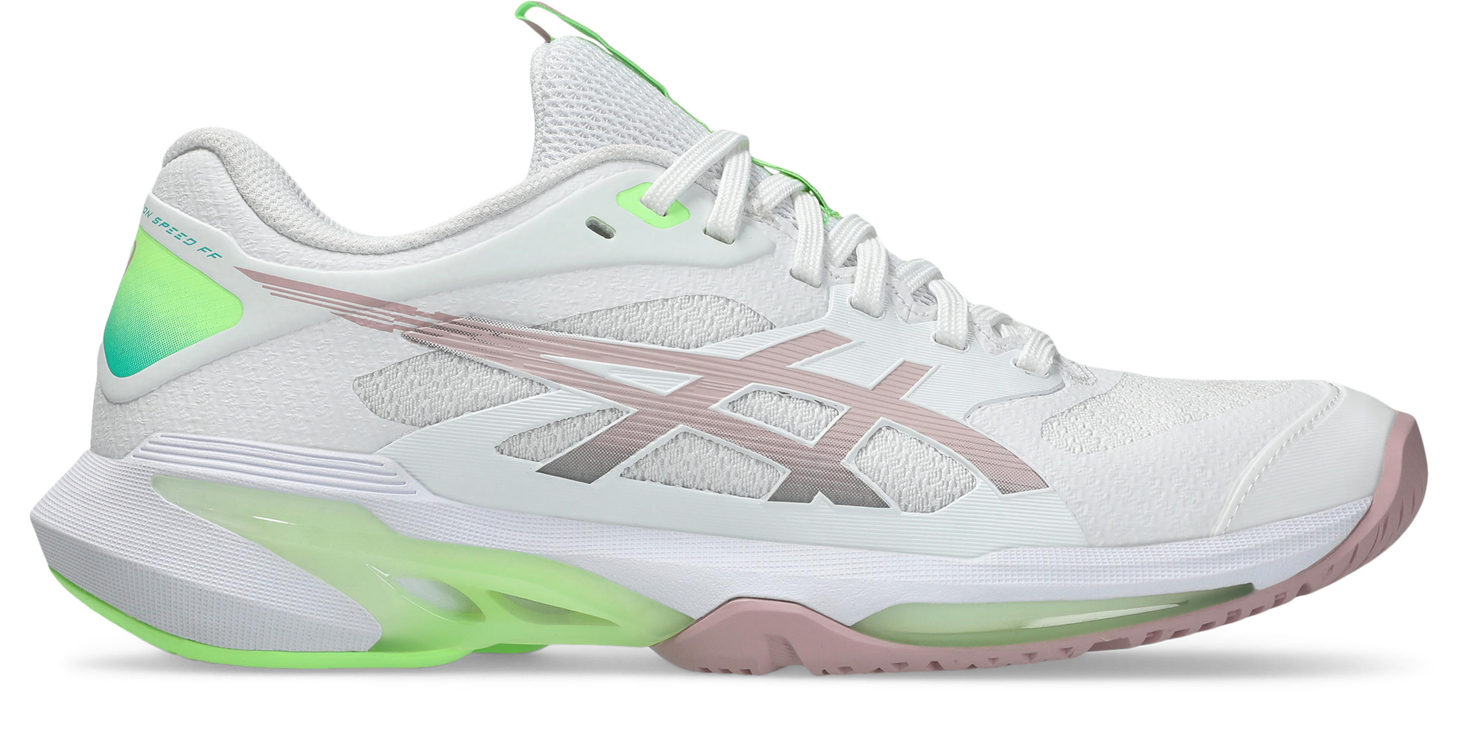 Asics Whıte Morganıte Asics Solution Speed FF 4