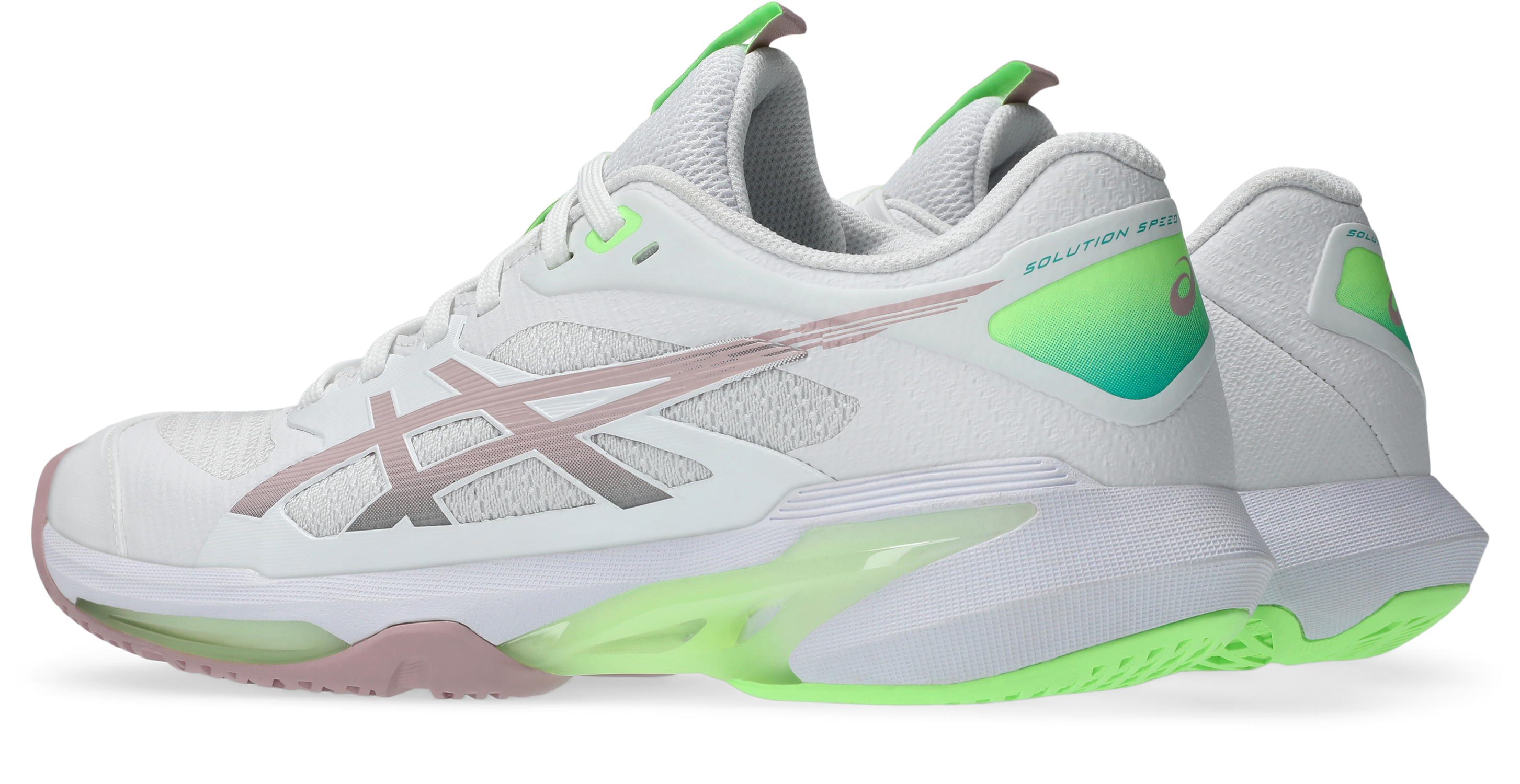 Asics Whıte Morganıte Asics Solution Speed FF 4