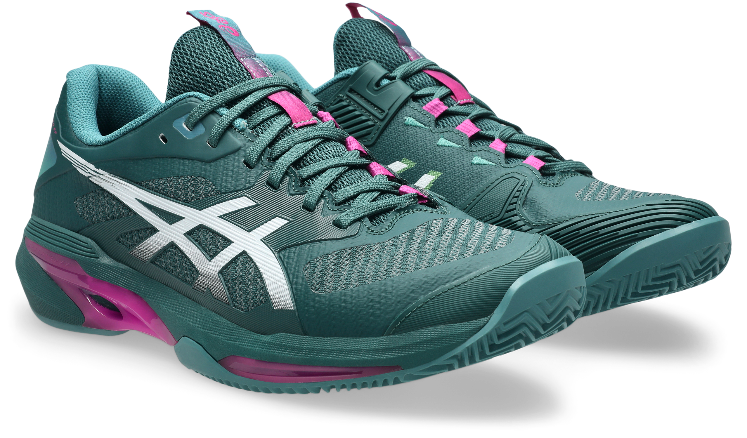 Asics Dark Neptune Whıte Asics Solution Speed FF 4 CLAY