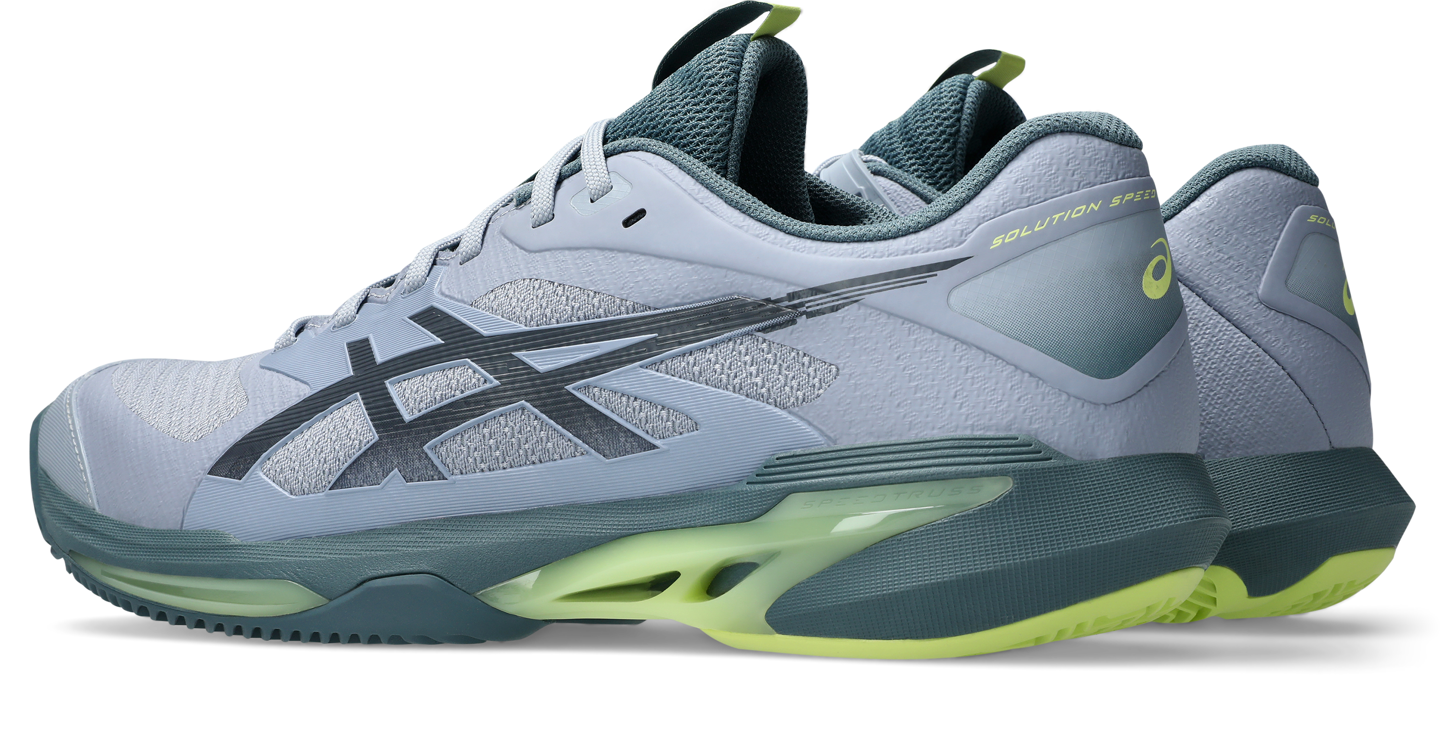 Asics Gri Blue Ironclad Asics Solution Speed FF 4 CLAY