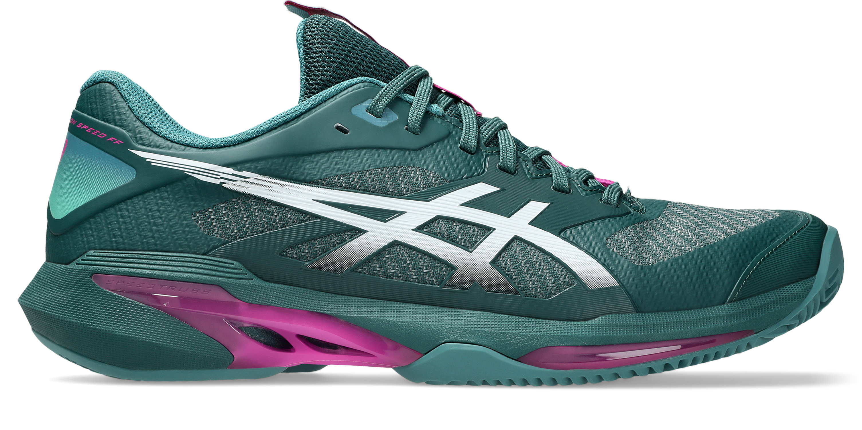 Asics Dark Neptune Whıte Asics Solution Speed FF 4 CLAY