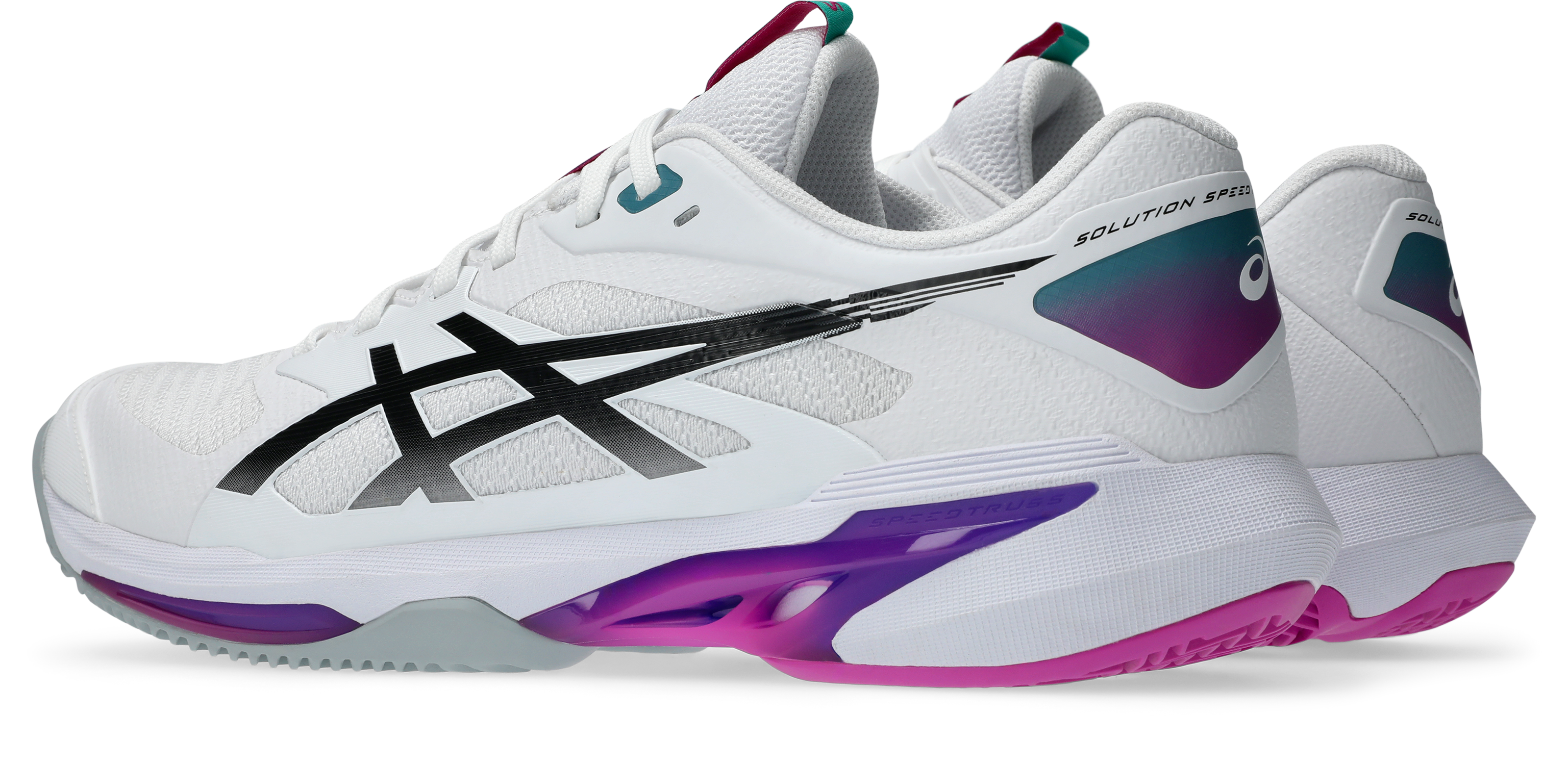 Asics Whıte Dıgıtal Sakura Asics Solution Speed FF 4 CLAY