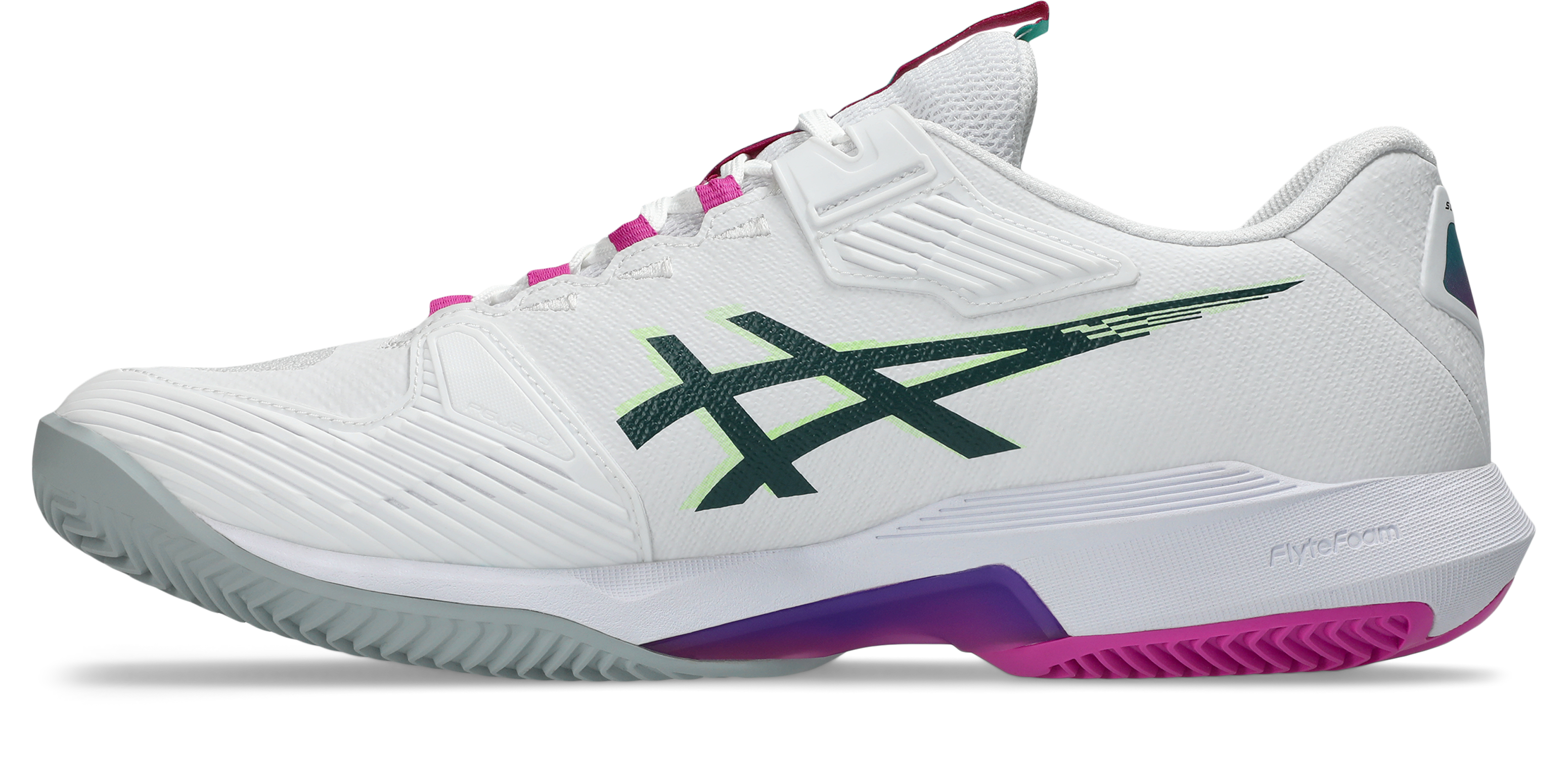 Asics Whıte Dıgıtal Sakura Asics Solution Speed FF 4 CLAY