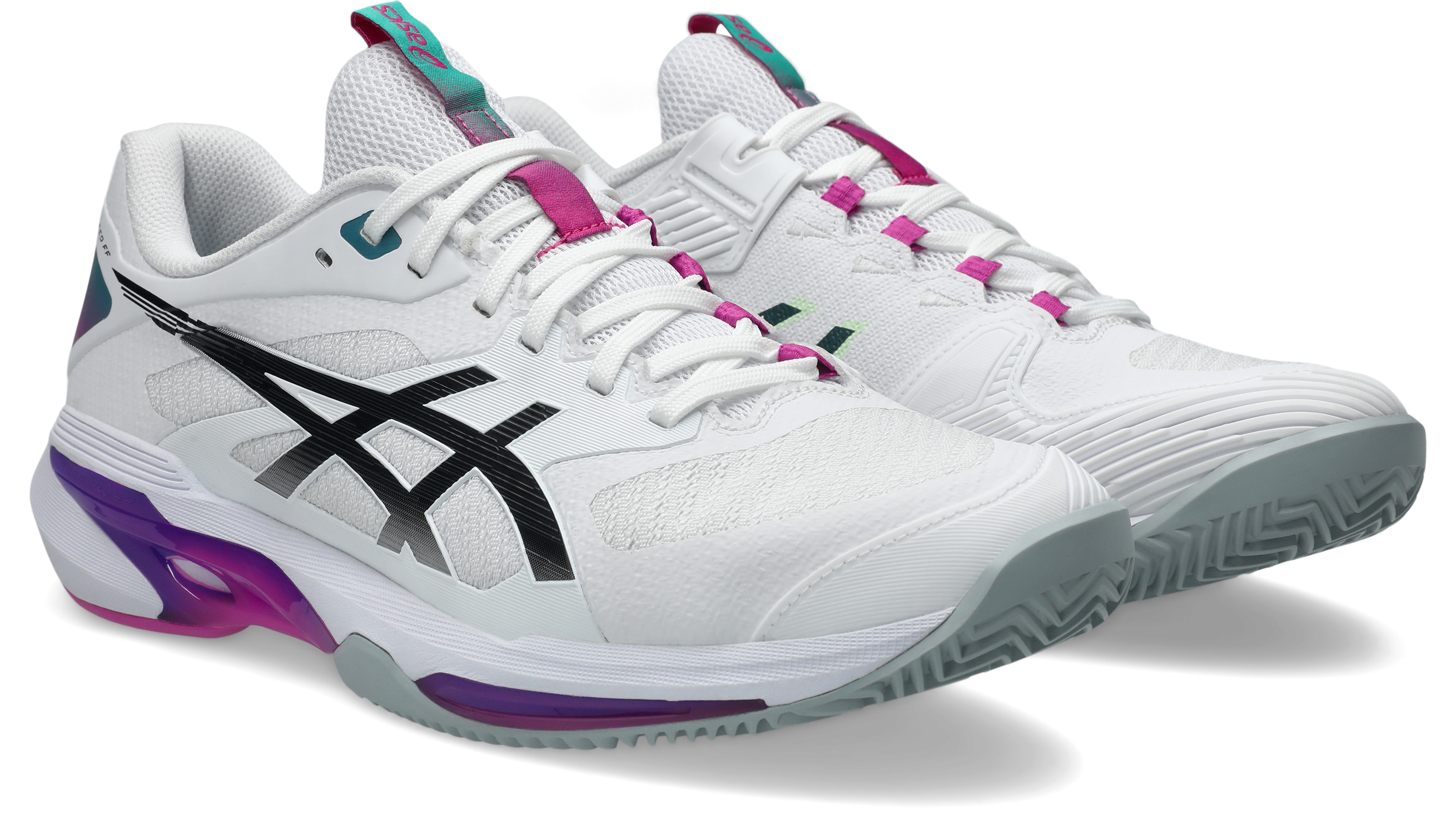 Asics Whıte Dıgıtal Sakura Asics Solution Speed FF 4 CLAY