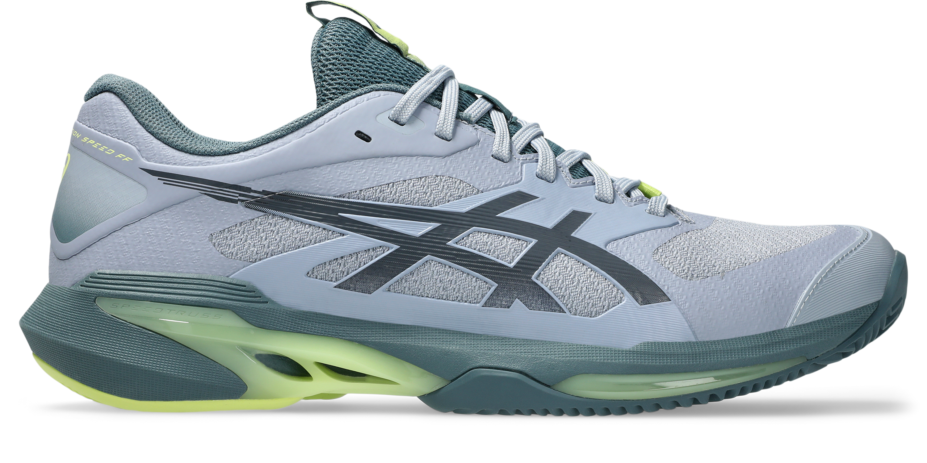 Asics Gri Blue Ironclad Asics Solution Speed FF 4 CLAY