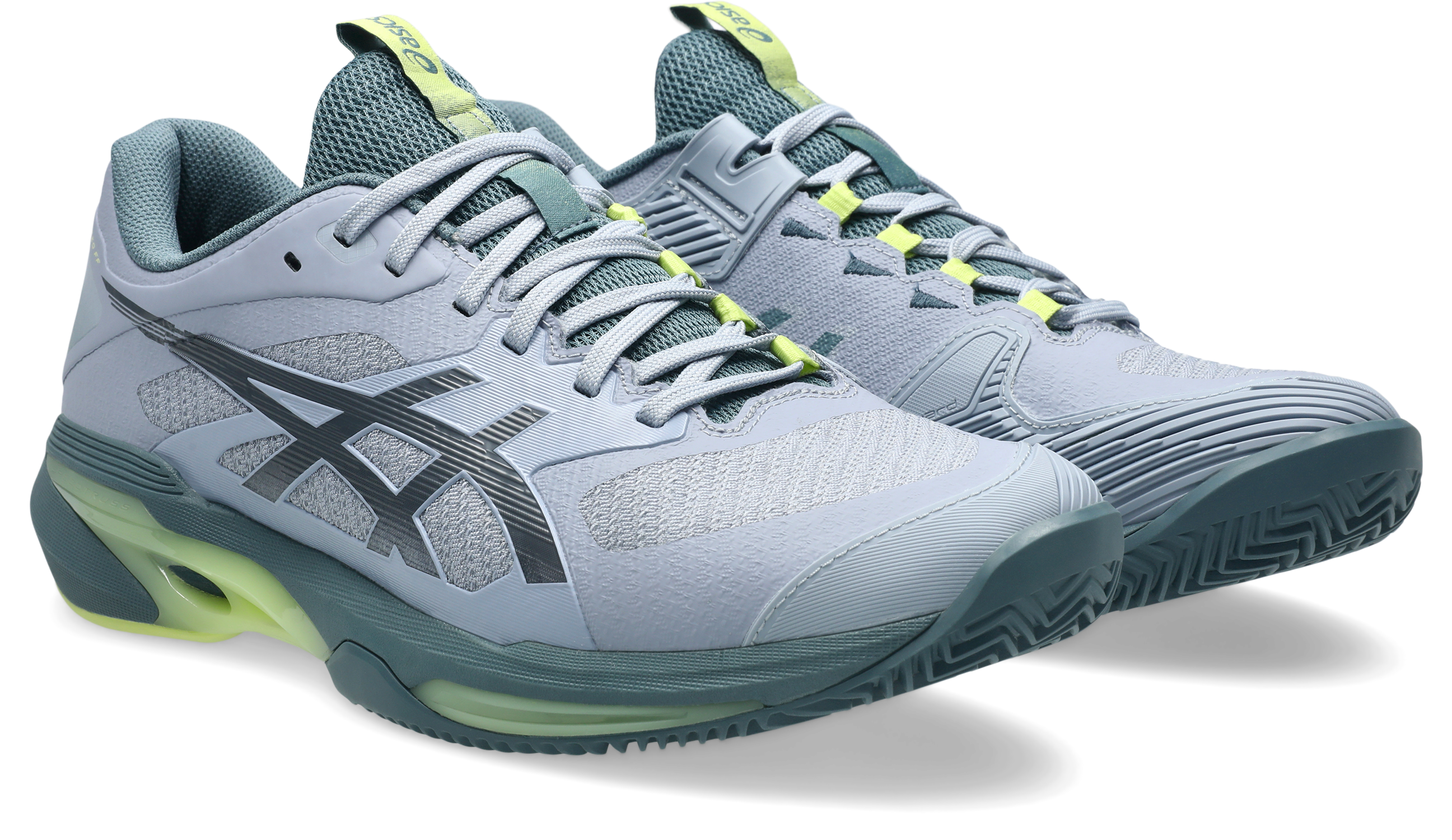 Asics Gri Blue Ironclad Asics Solution Speed FF 4 CLAY