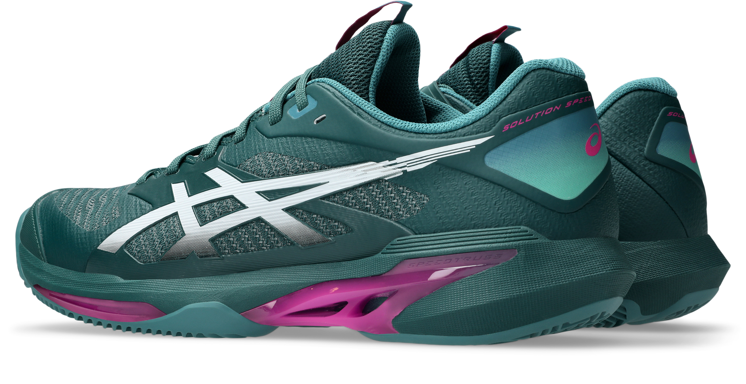 Asics Dark Neptune Whıte Asics Solution Speed FF 4 CLAY