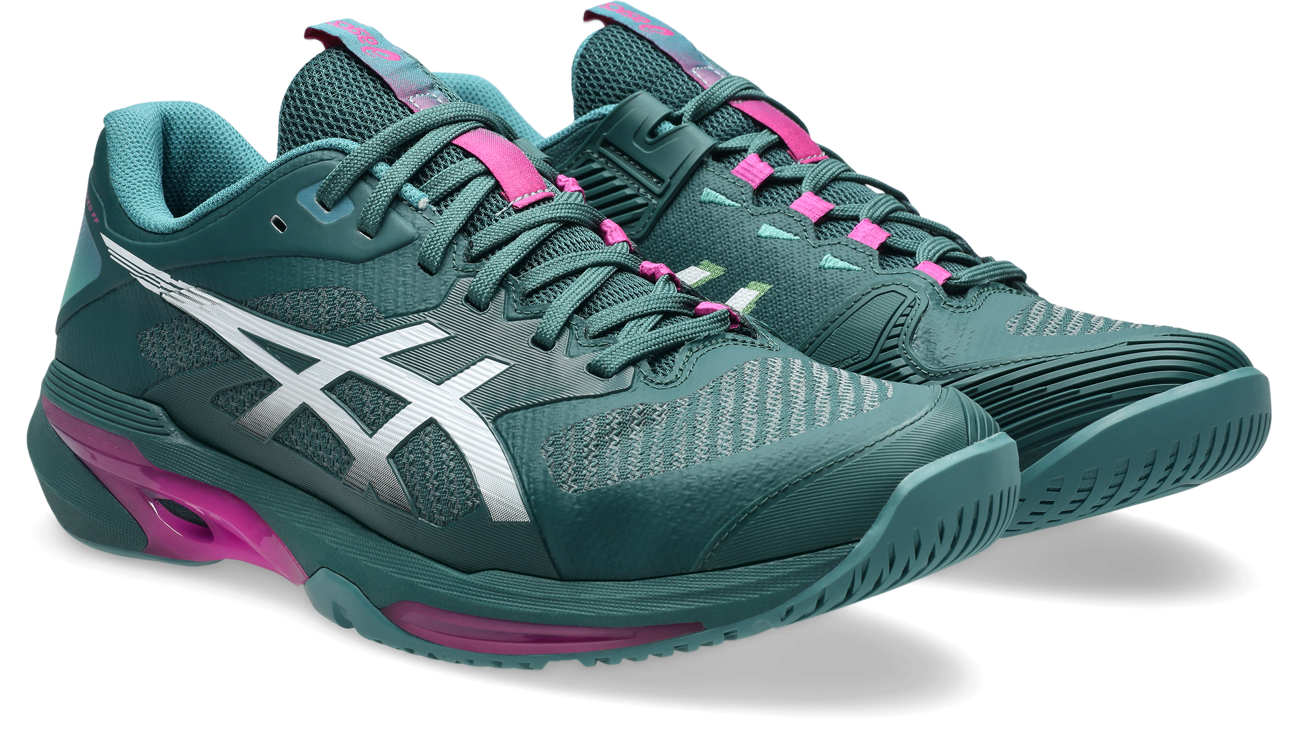 Asics Dark Neptune Whıte Asics Solution Speed FF 4
