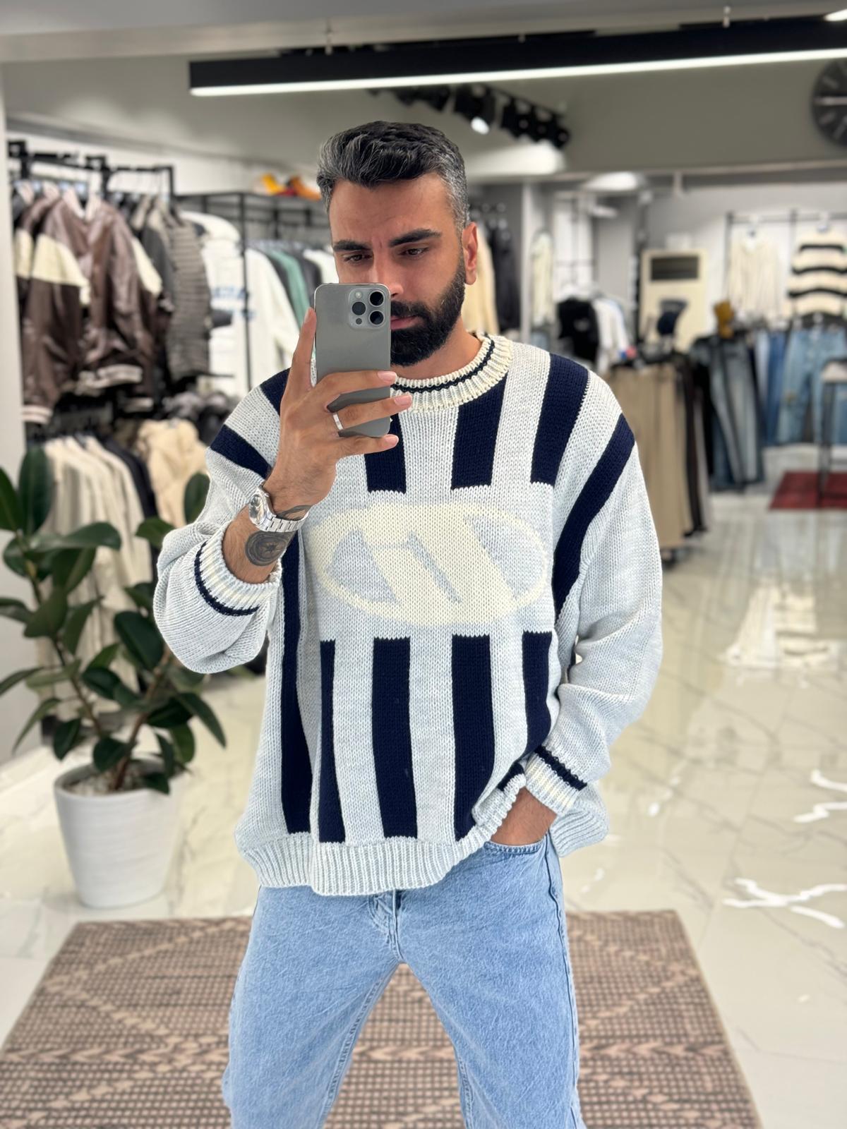 02 Baskı Triko Siyah