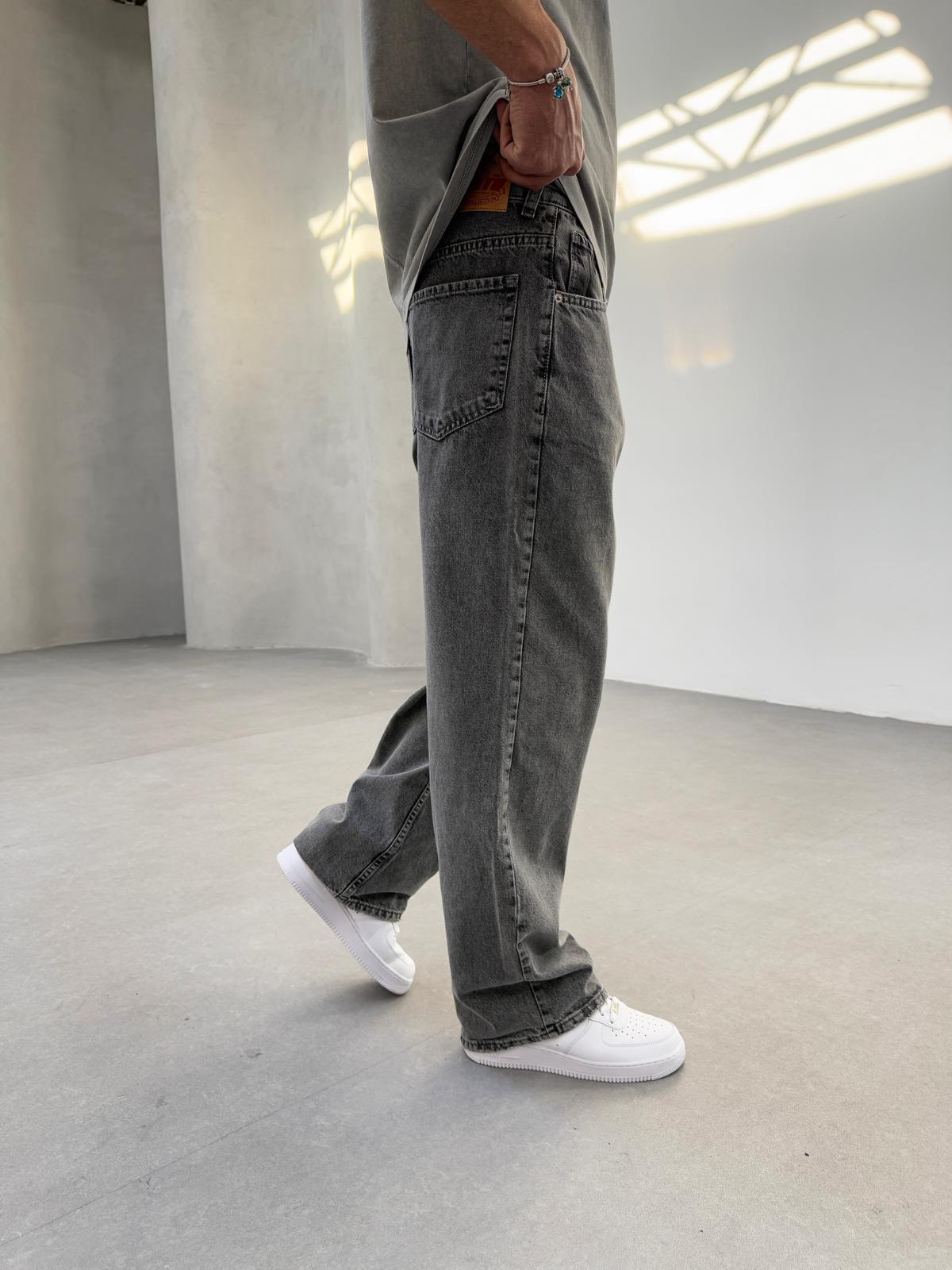 Baggy Kalıp Pantolon Antrasit