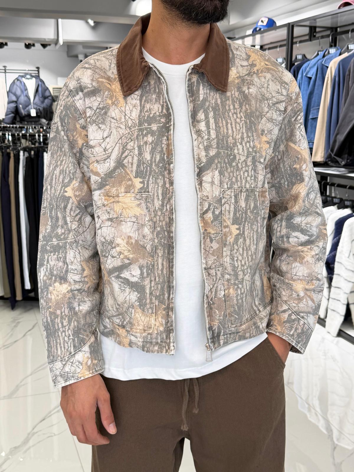 Baskılı Oversize Ceket