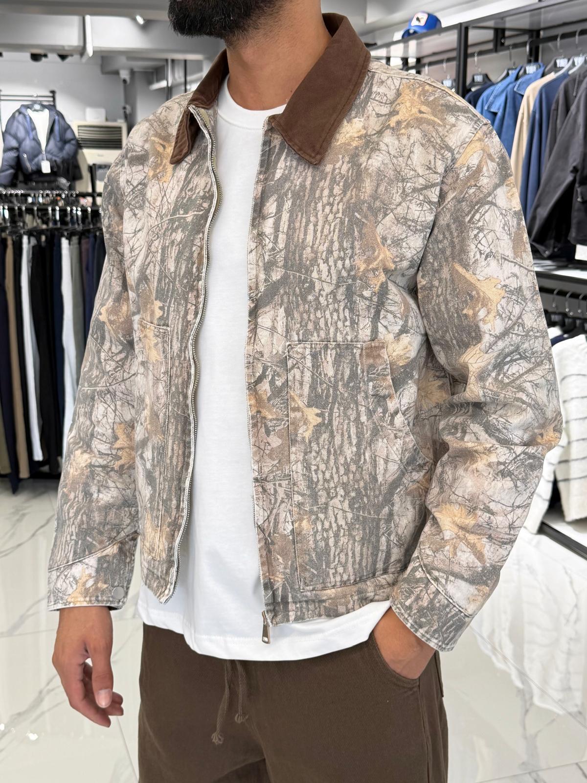 Baskılı Oversize Ceket