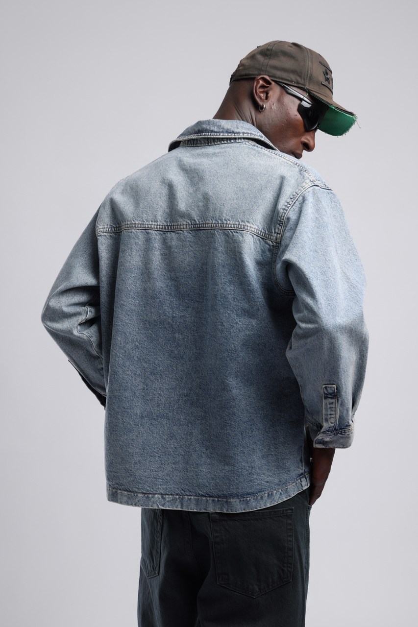 Denim Ceket Lacivert