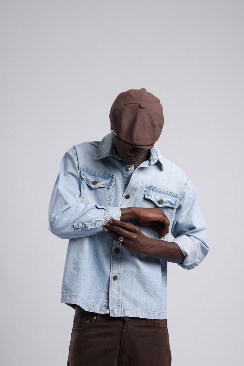 Denim Ceket mavi