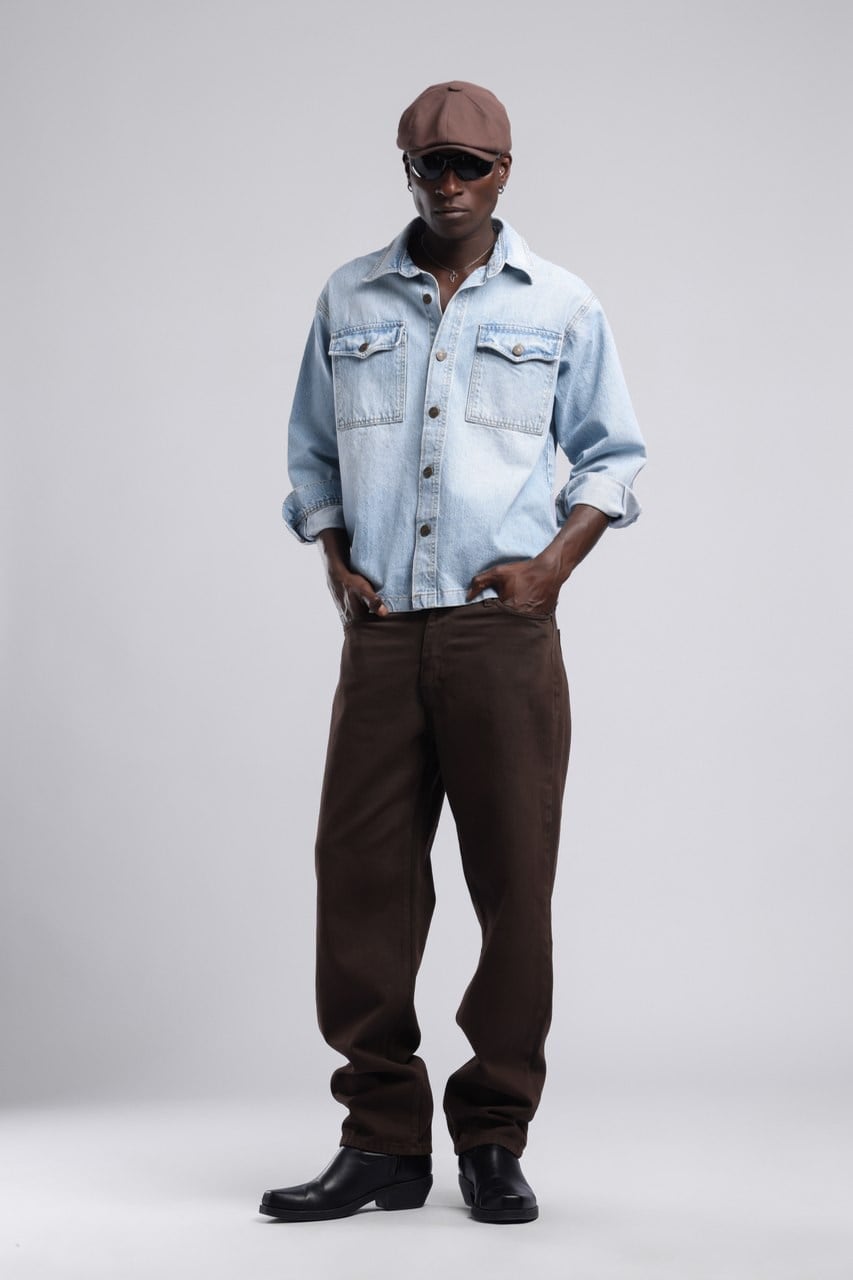 Denim Ceket mavi