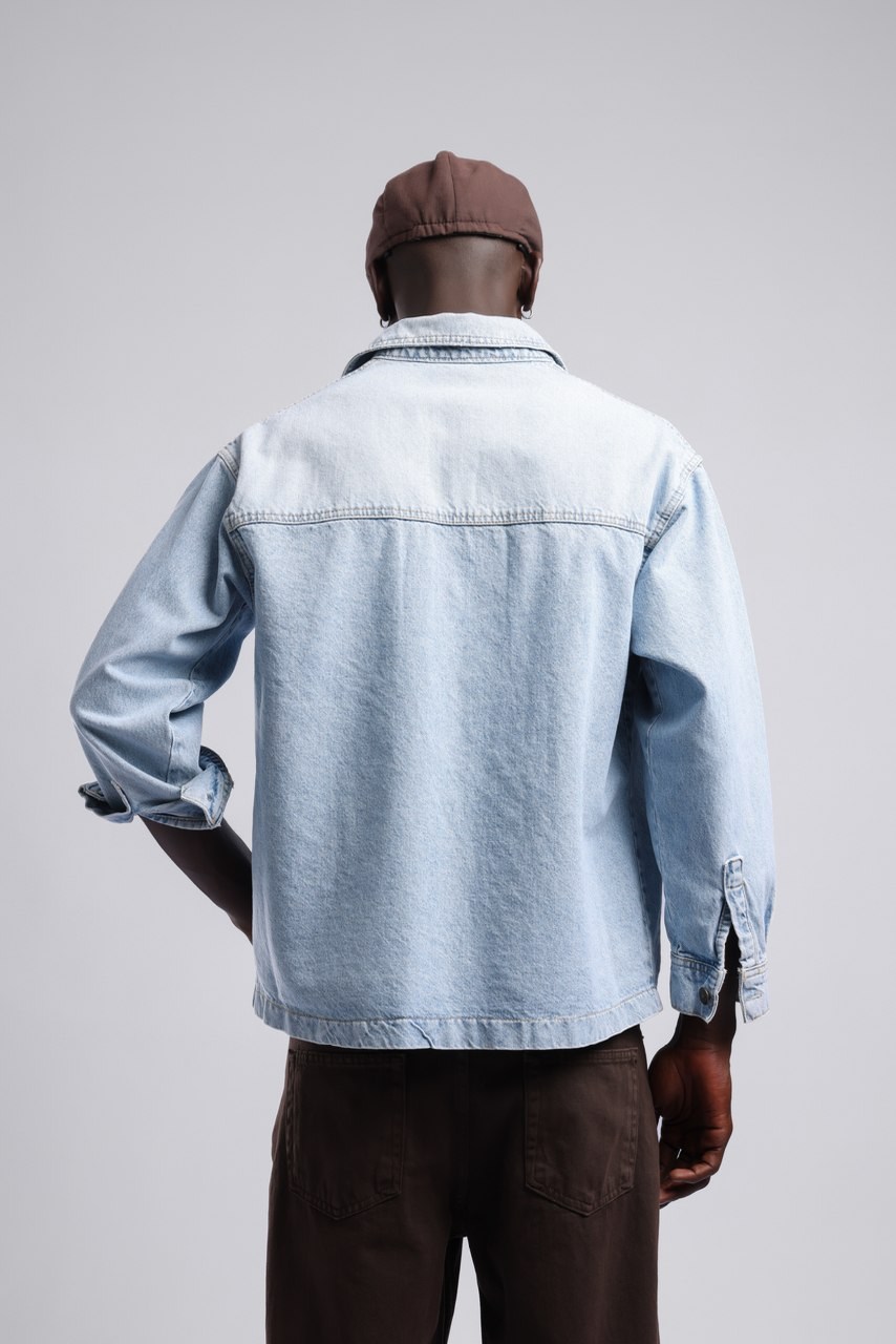 Denim Ceket mavi