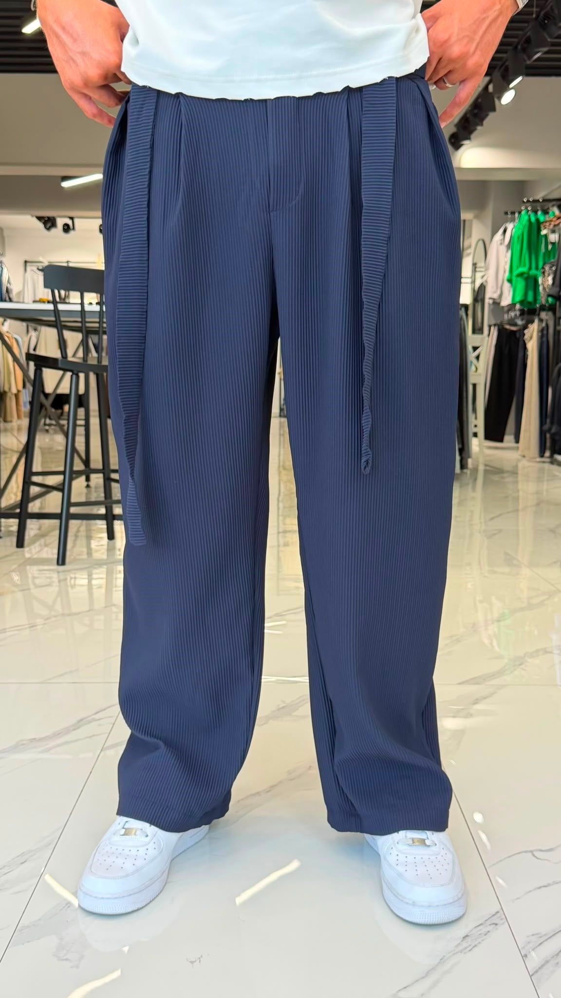 Kore Kesim Premium Pantolon Lacivert