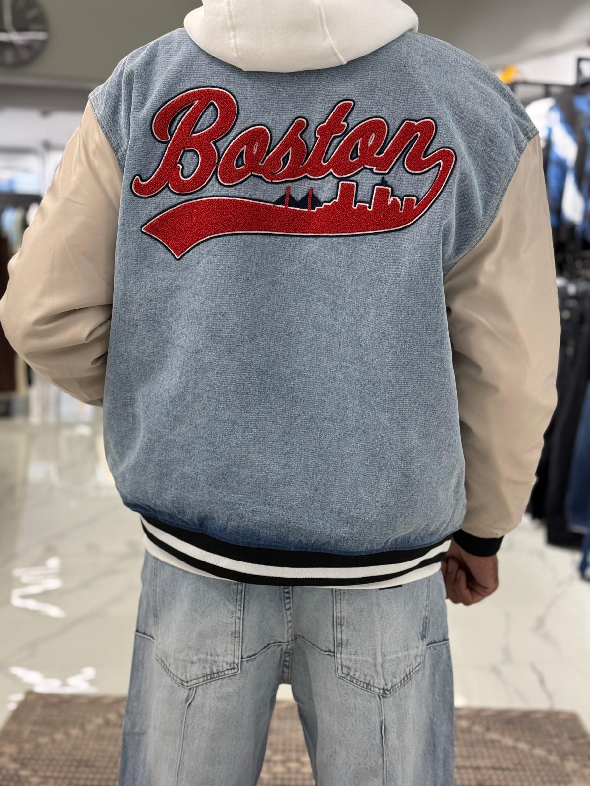 Oversize Kol Deri Detaylı Mont ( Premium Üründür)