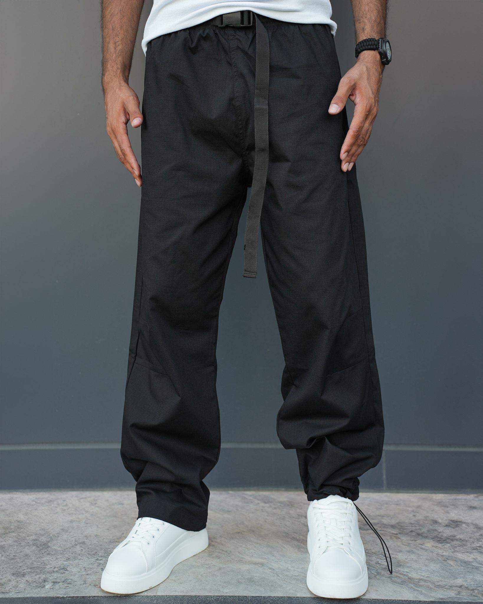 Special Premium Kargo Cep Detaylı Pantolon Siyah