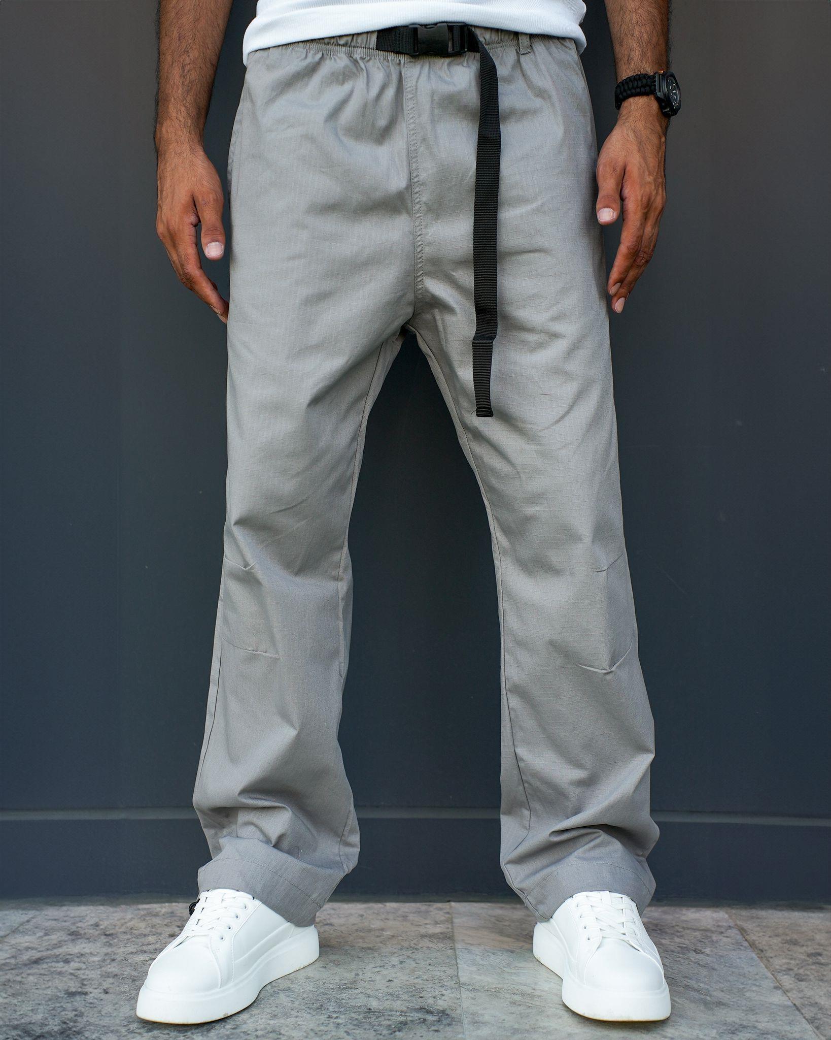 Special Premium Kargo Cep Detaylı Pantolon Gri