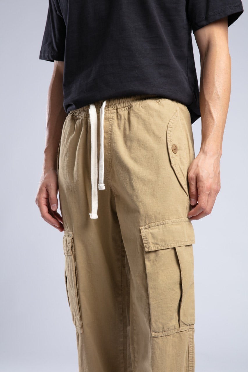 Utility Kargo Pantolon Kahve