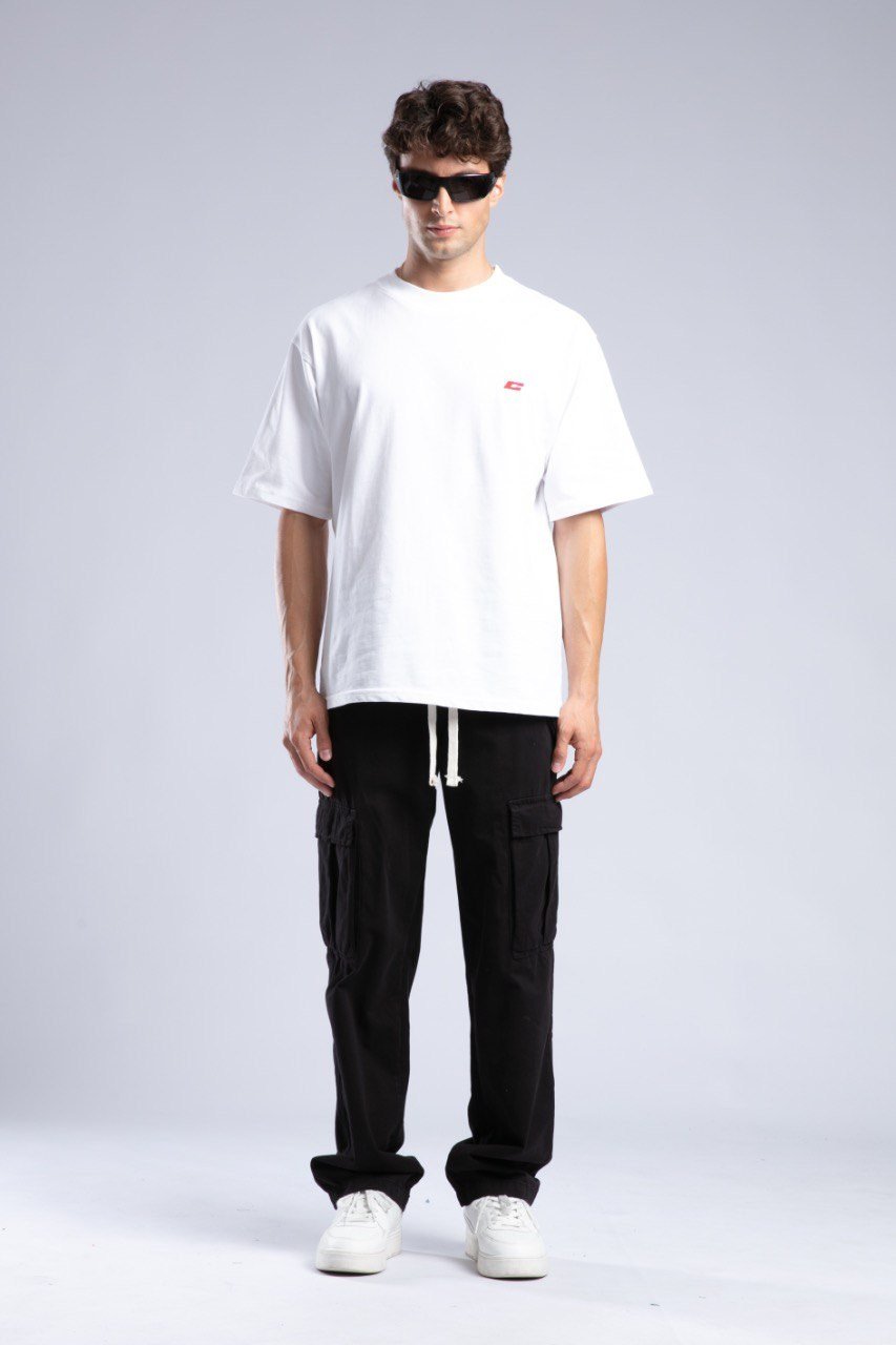 Utility Kargo Pantolon Siyah